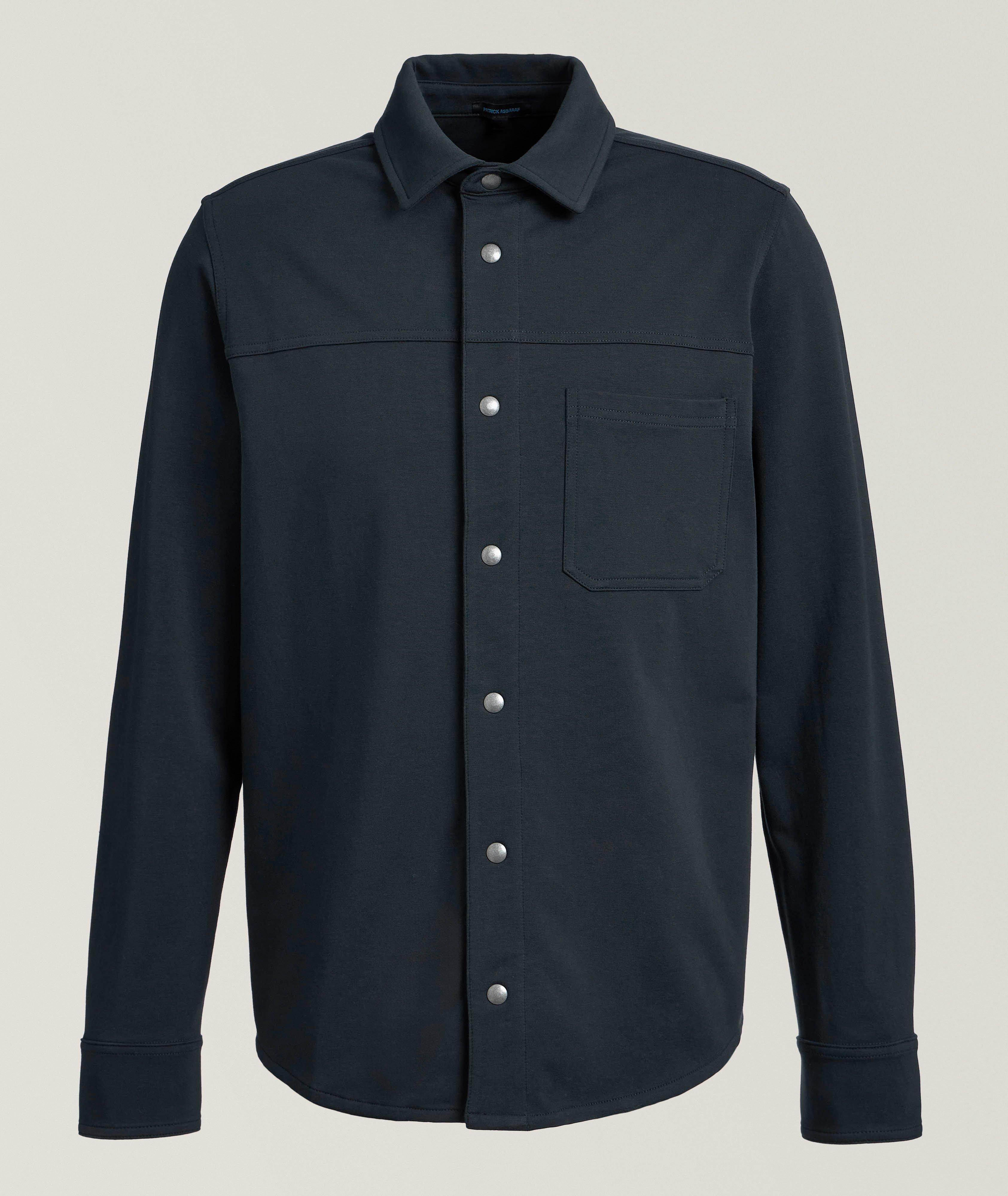 Surchemise en coton Pima stretch image 0