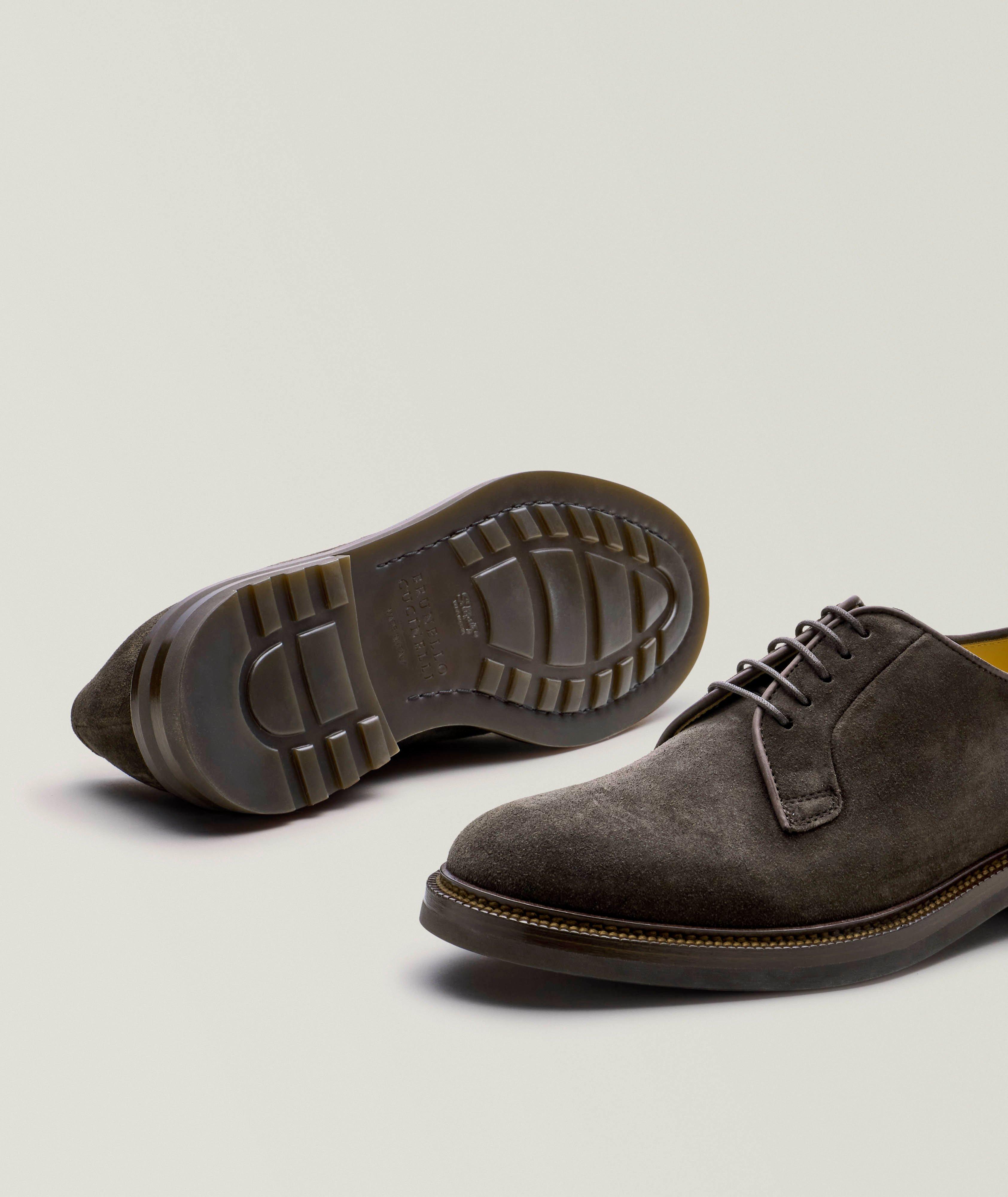 Suede Lace-Up Derbies image 3