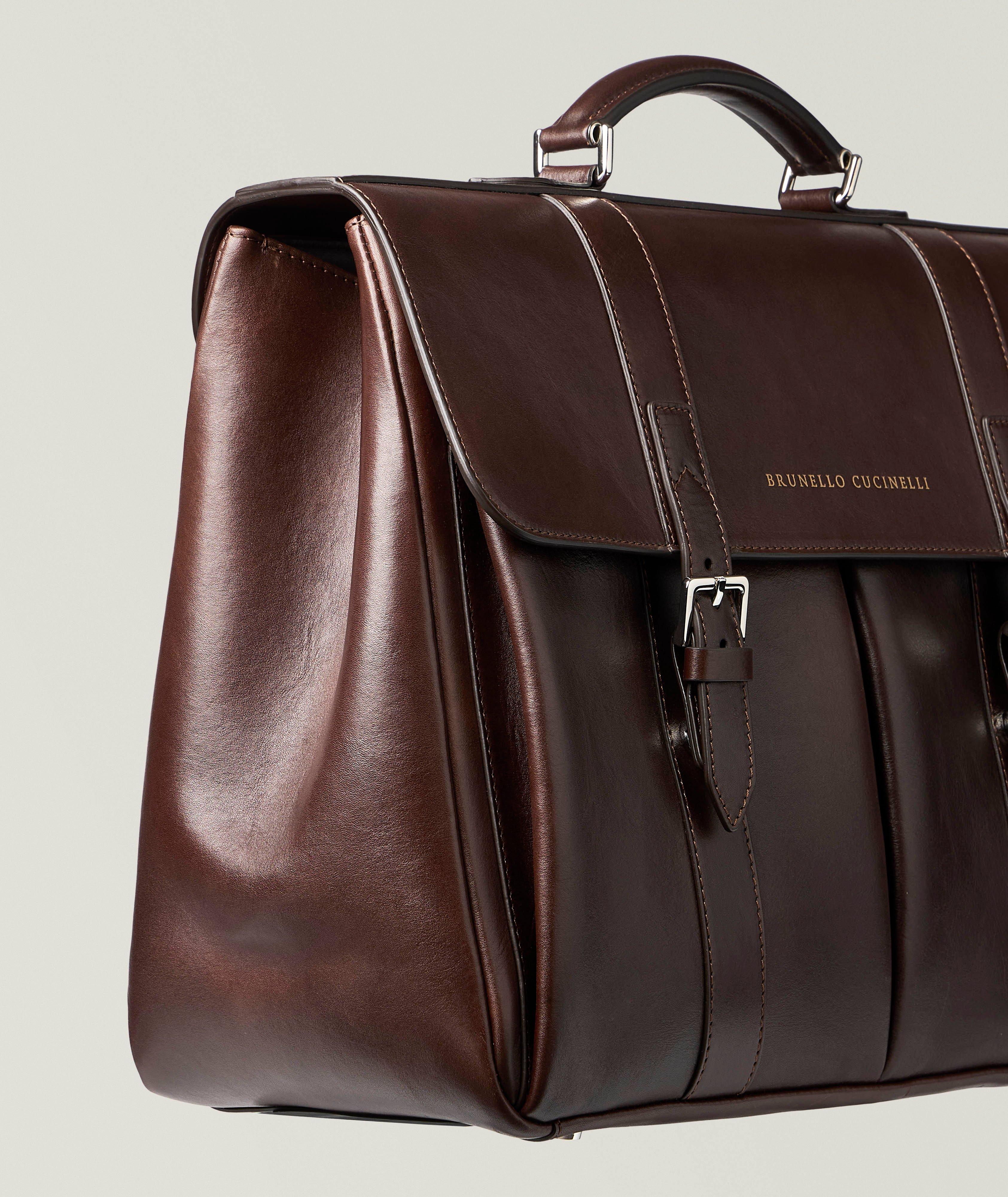 Calfskin Leather Briefcase image 2