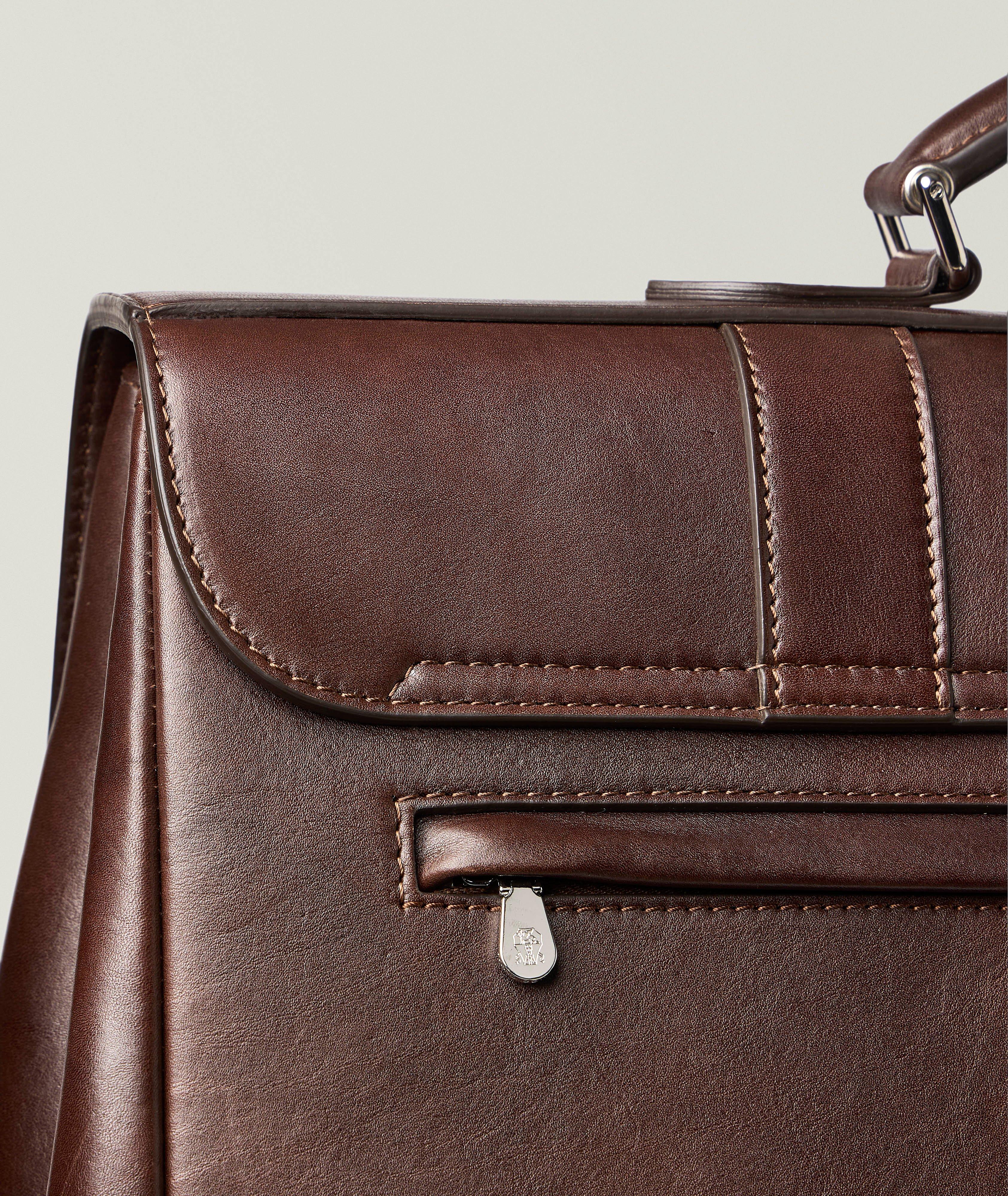 Calfskin Leather Briefcase image 3