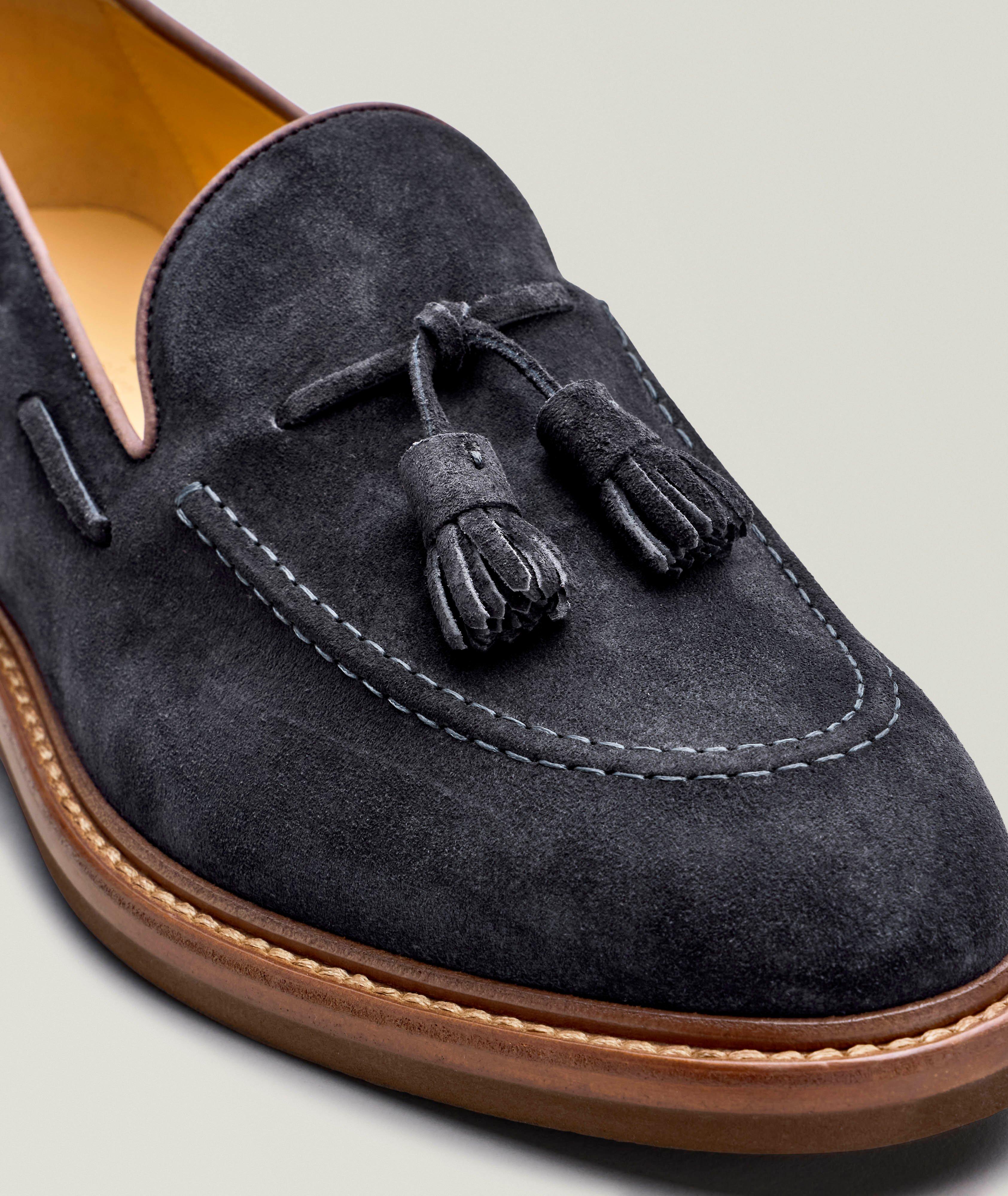 Suede Tassel Loafers image 2