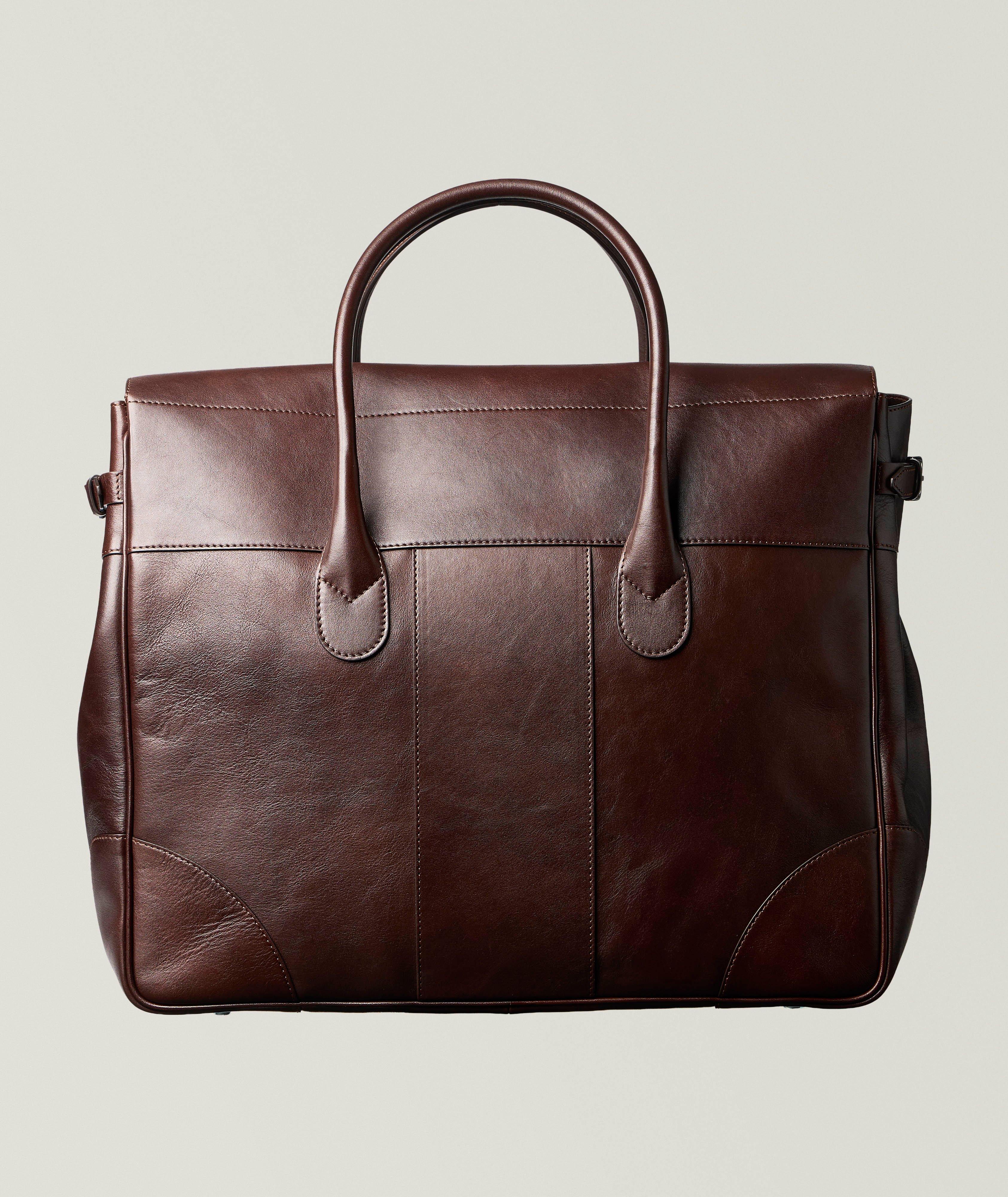 BRUNELLO CUCINELLIトラベルウィーケンダー レザーボストンバッグ Brunello Cucinelli Boston Leather Weekender Bag | Bags