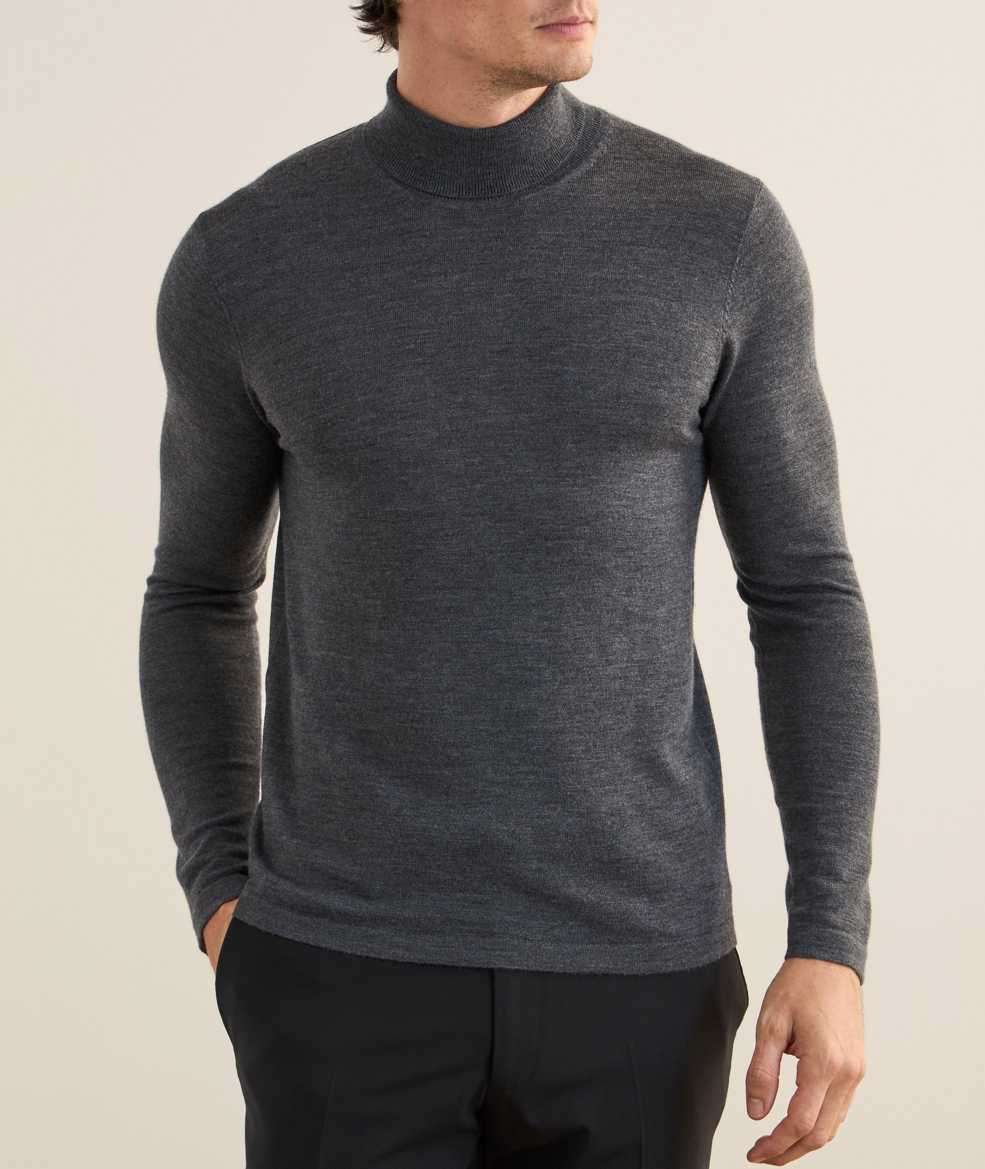 Extrafine Merino Wool Turtleneck Sweater image 1
