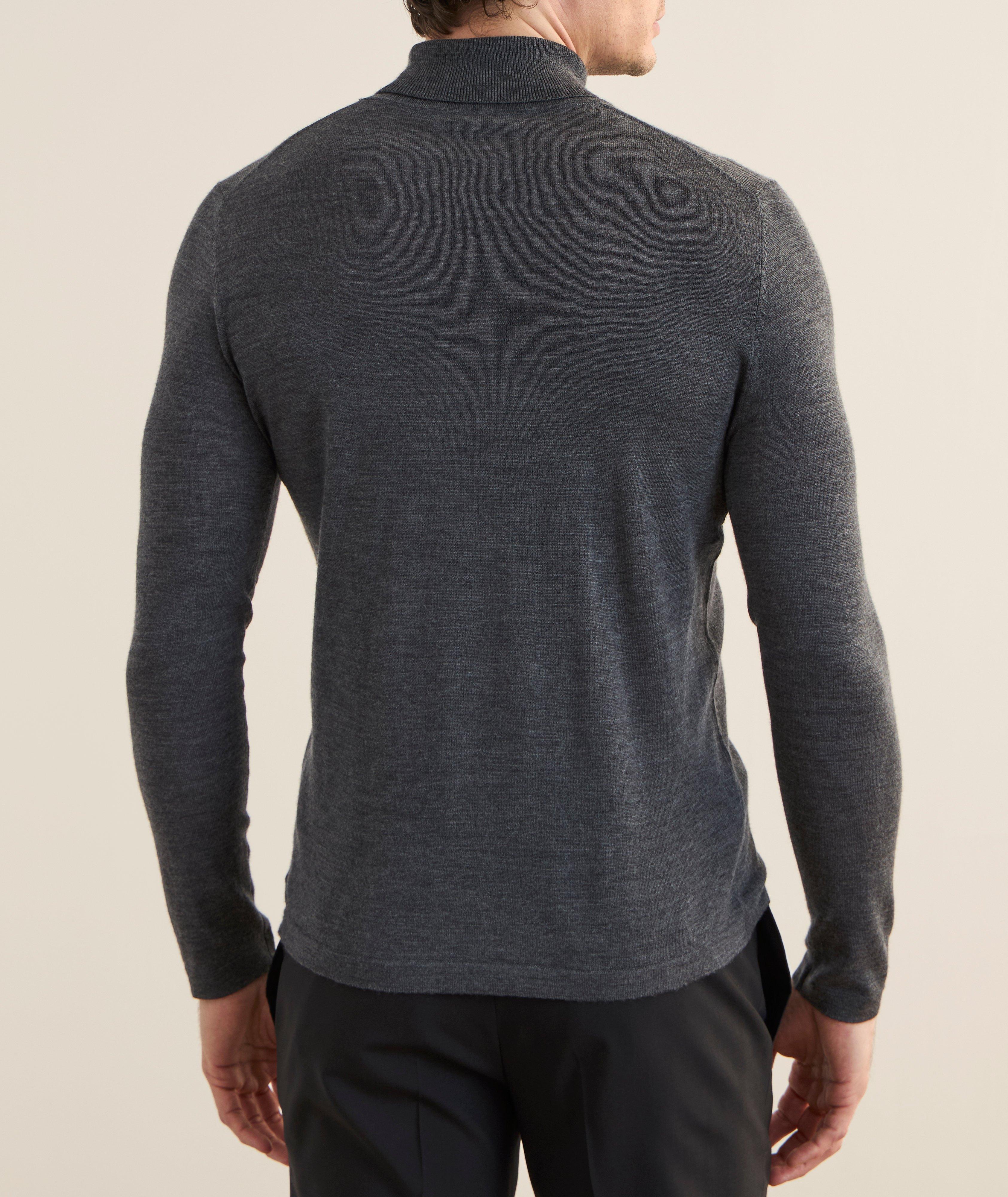 Extrafine Merino Wool Turtleneck Sweater image 2