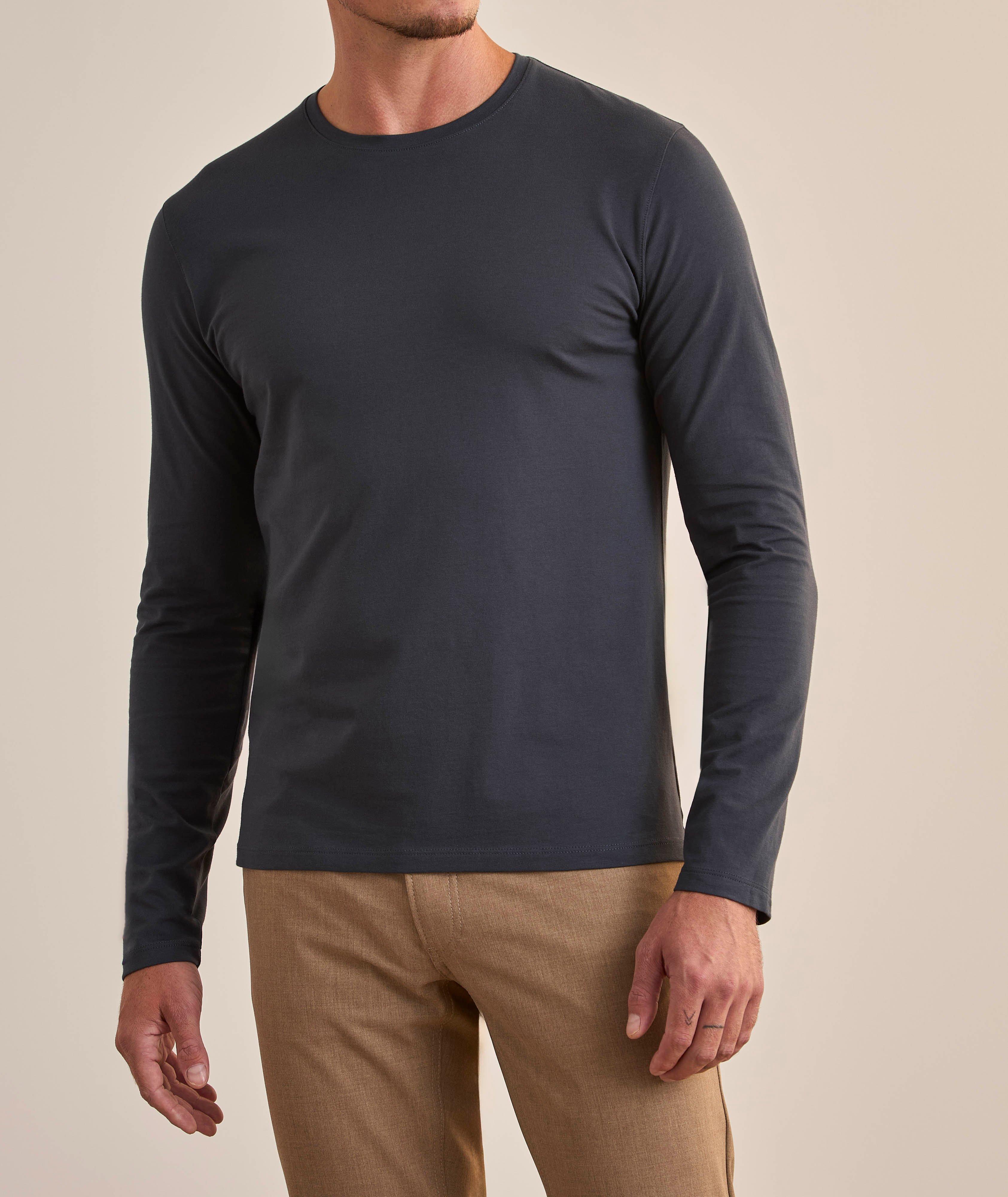 Stretch-Pima Cotton T-Shirt image 1