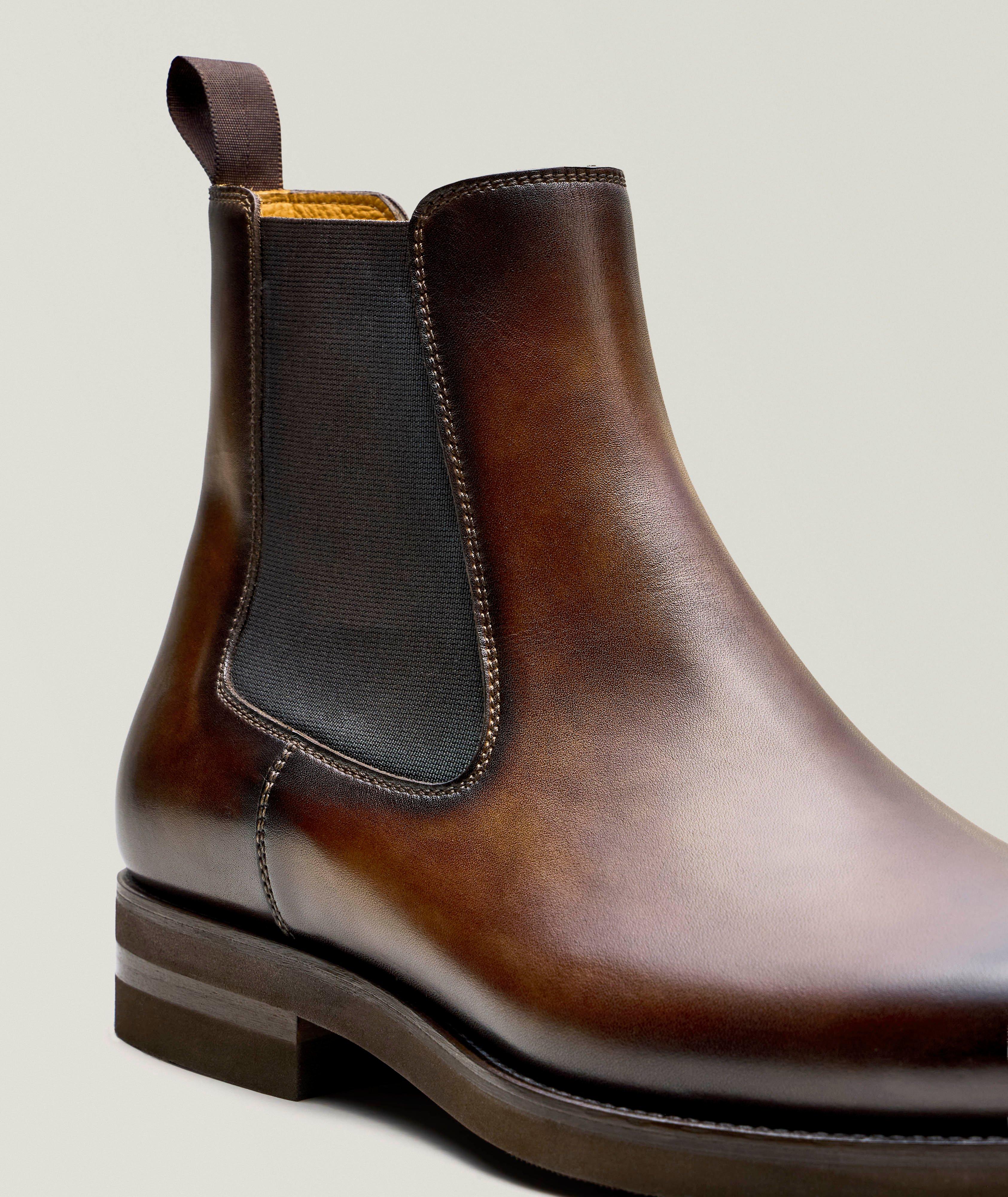 Botte de style Chelsea en cuir image 2