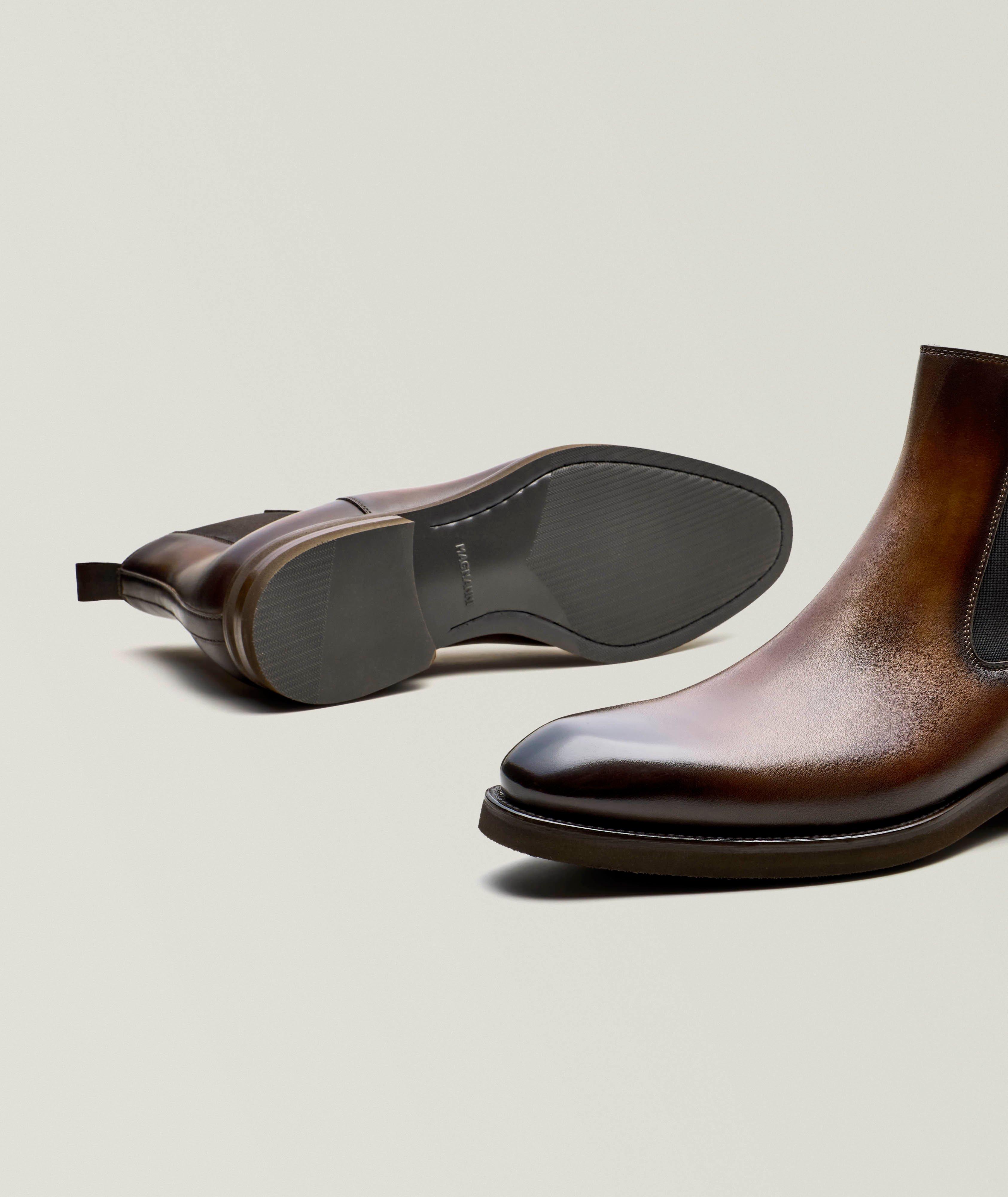 Botte de style Chelsea en cuir image 3