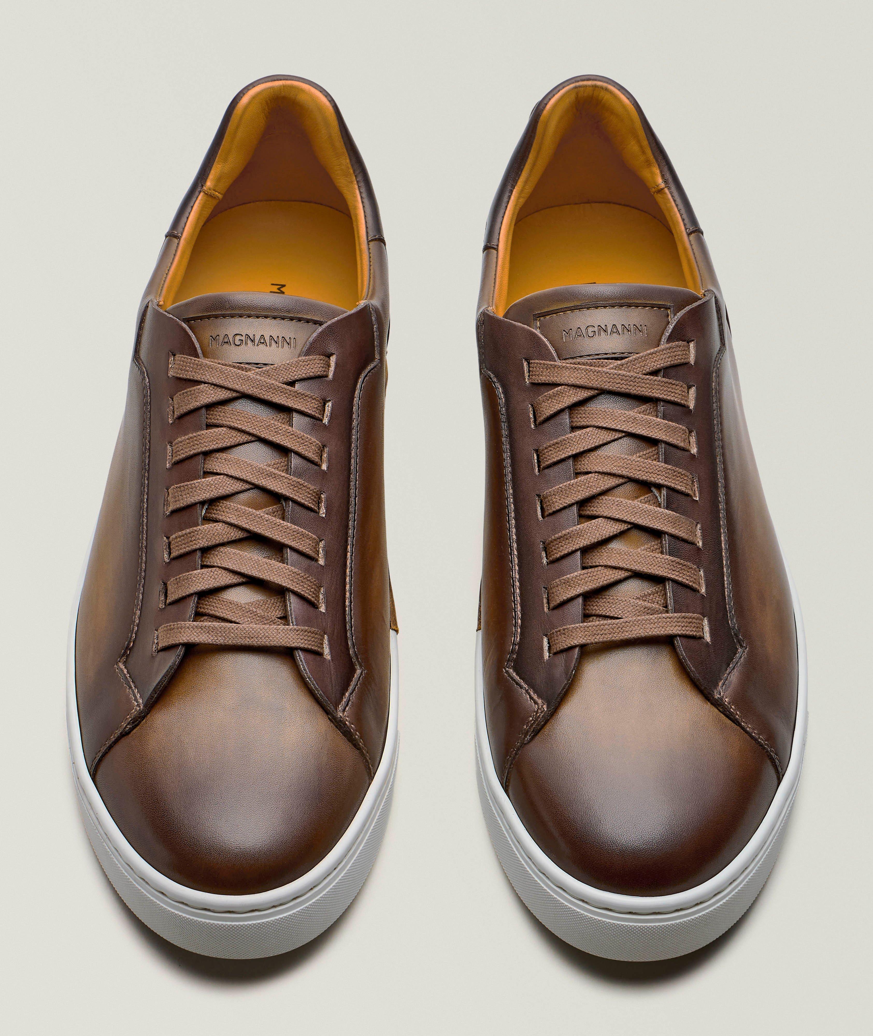 Chaussure sport Amadeo en cuir poli image 1