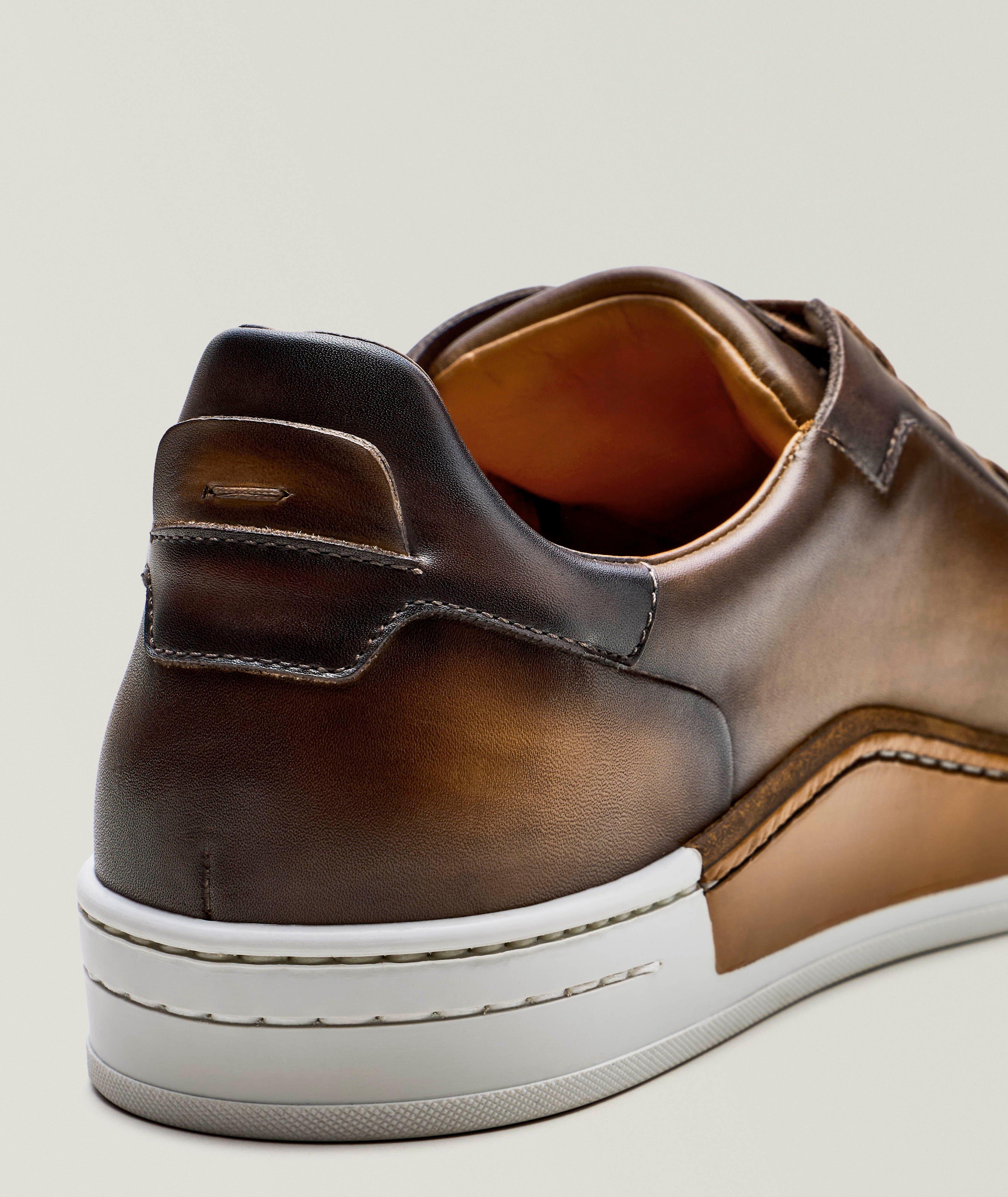Chaussure sport Amadeo en cuir poli image 2