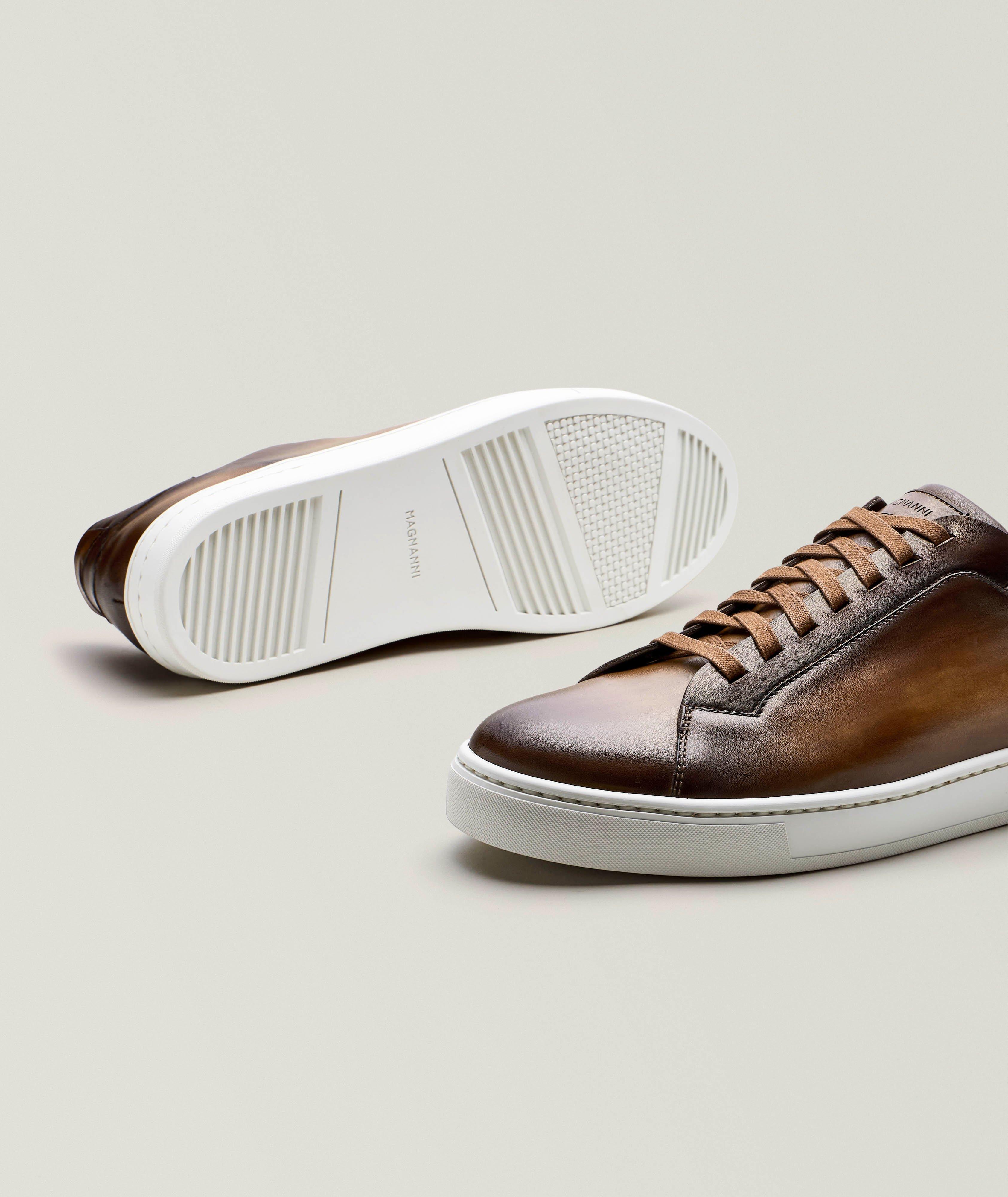 Chaussure sport Amadeo en cuir poli image 3