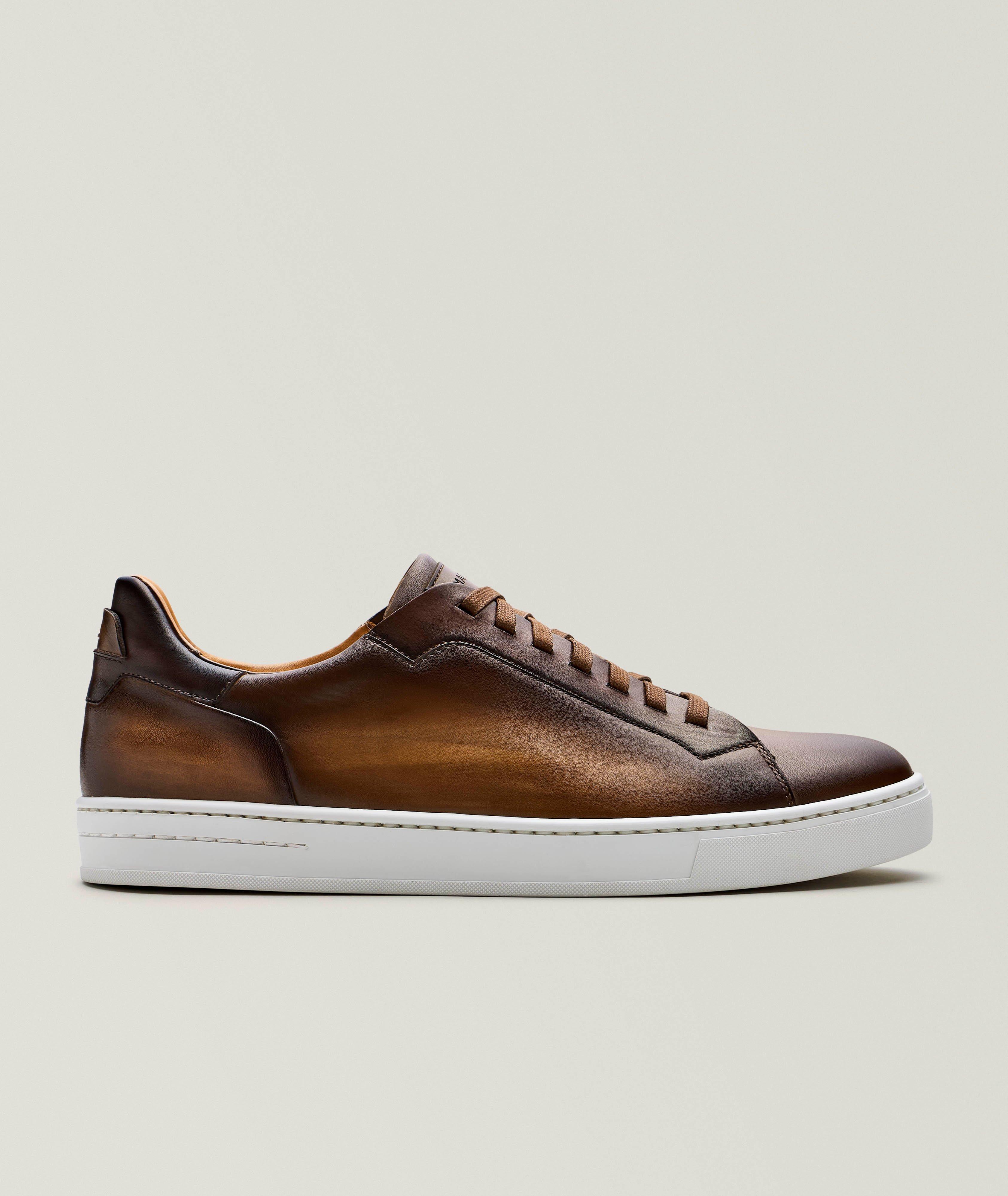 Chaussure sport Amadeo en cuir poli image 0