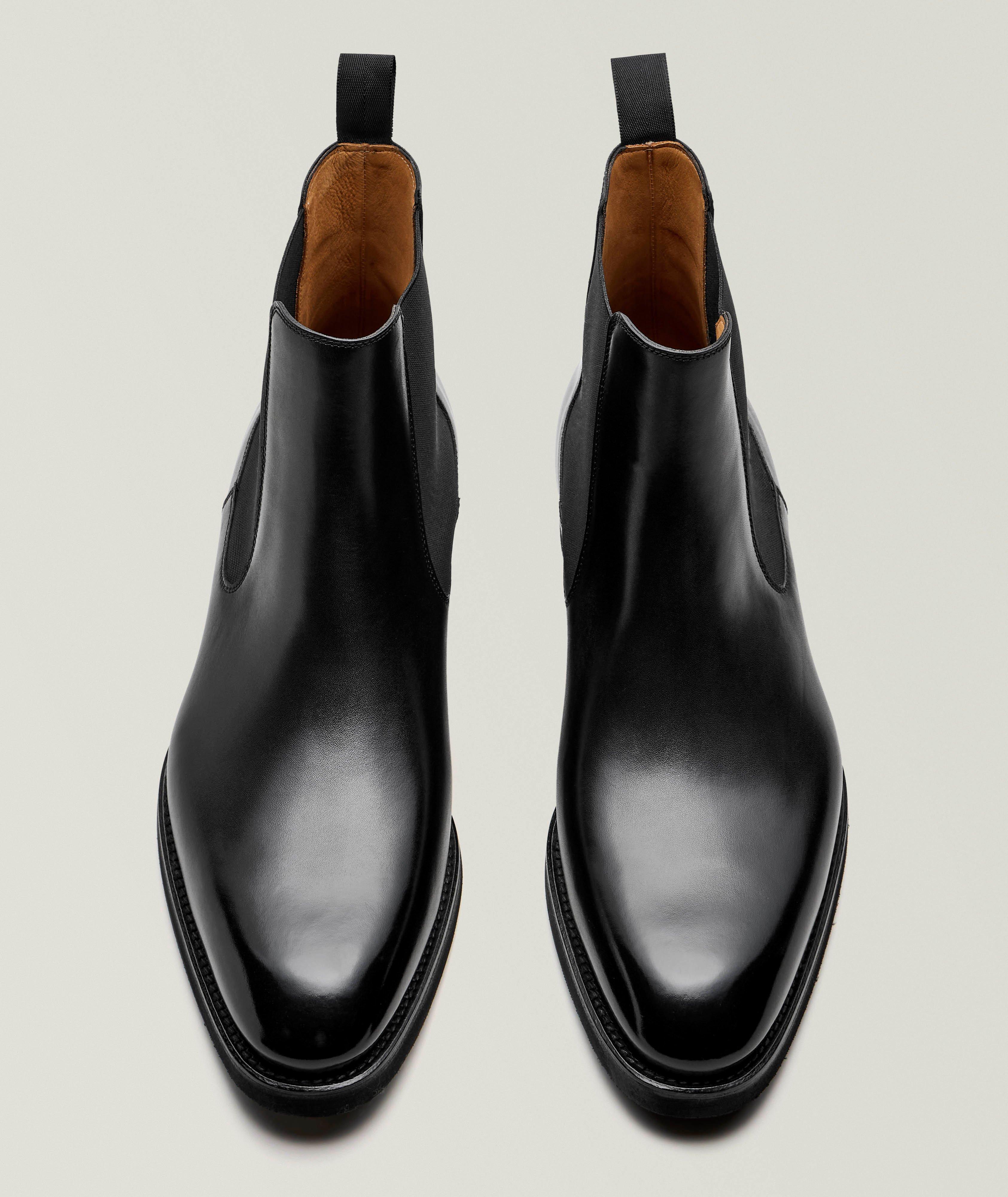 Botte de style Chelsea en cuir image 1