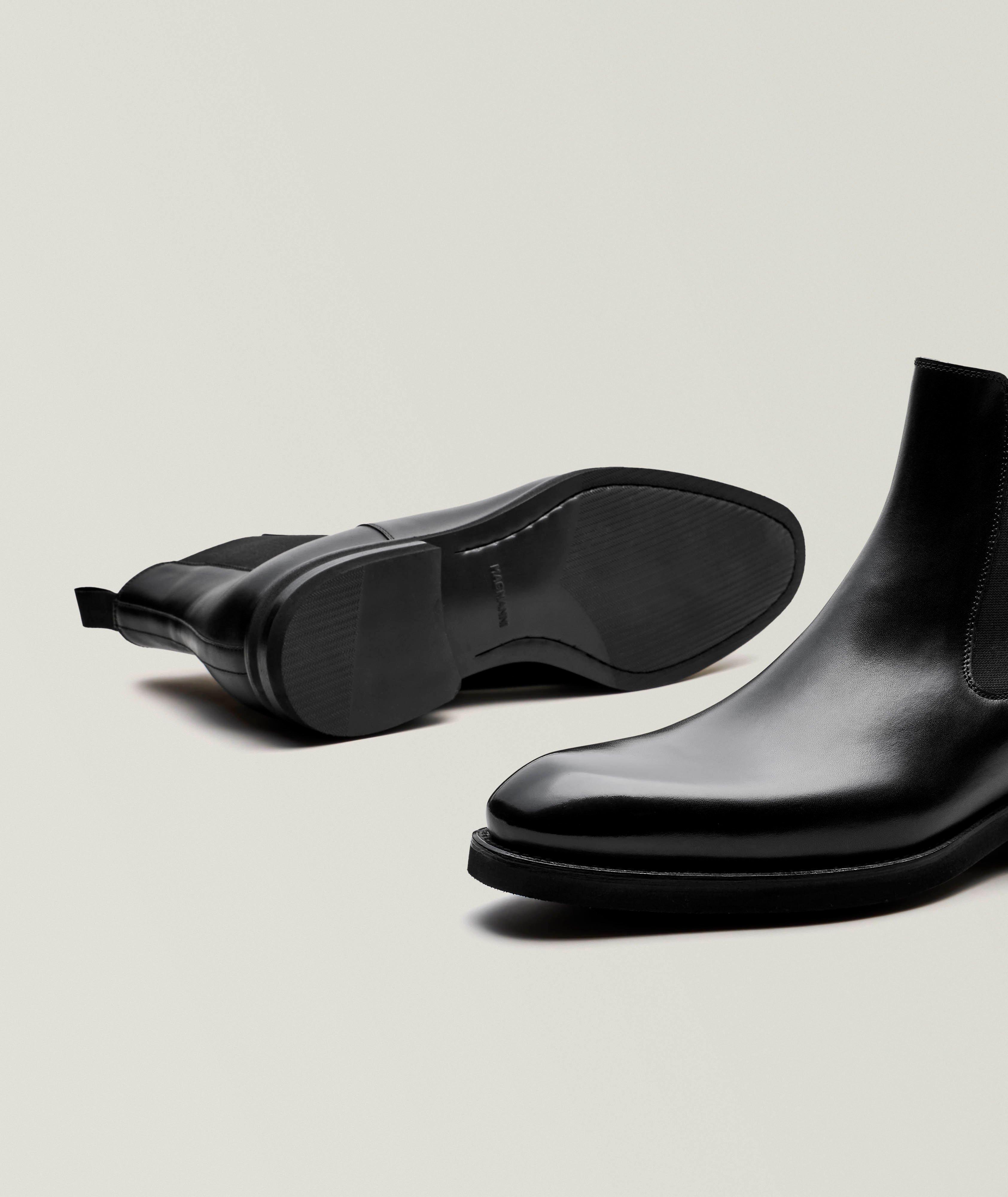 Botte de style Chelsea en cuir image 3
