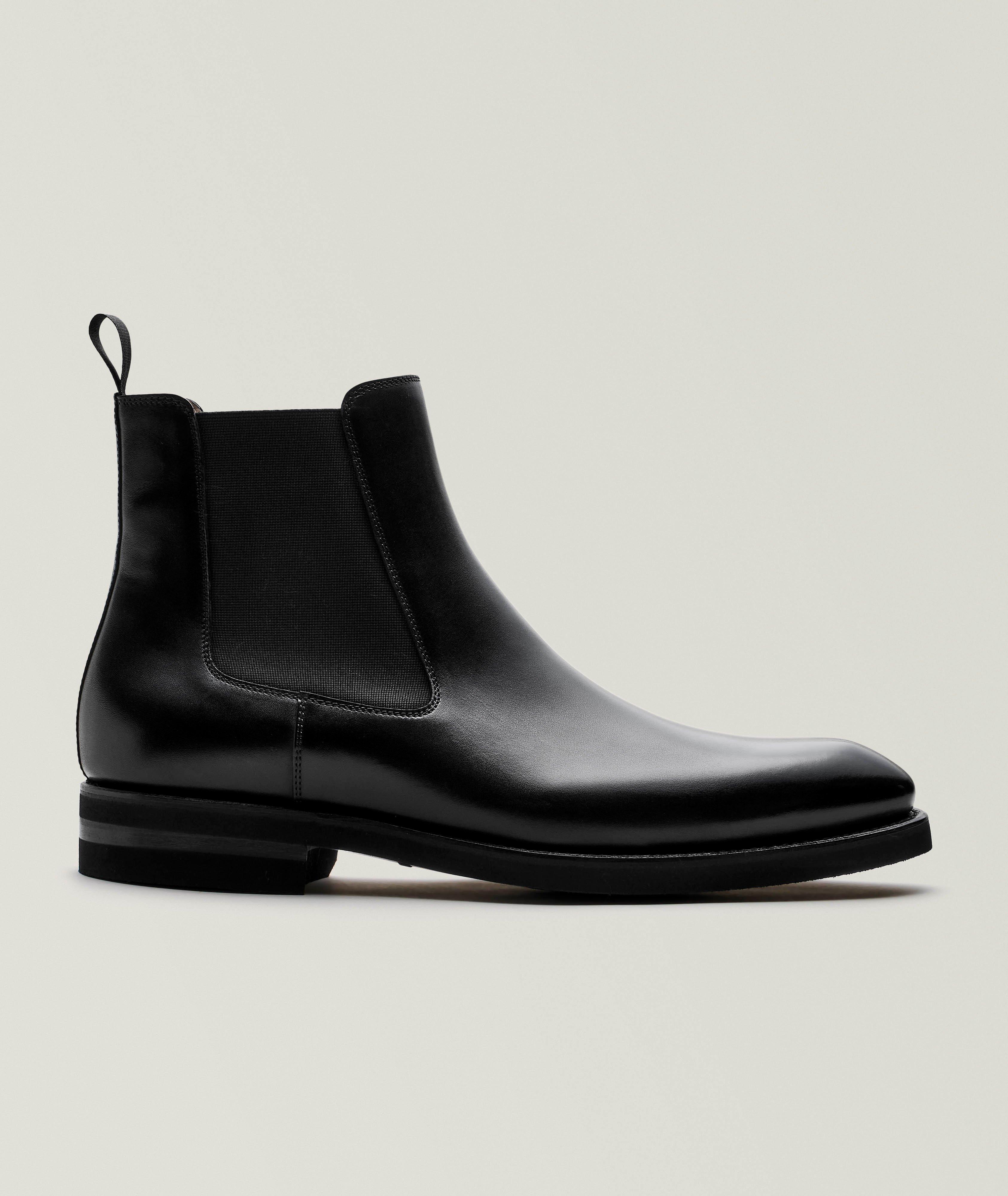 Botte de style Chelsea en cuir image 0