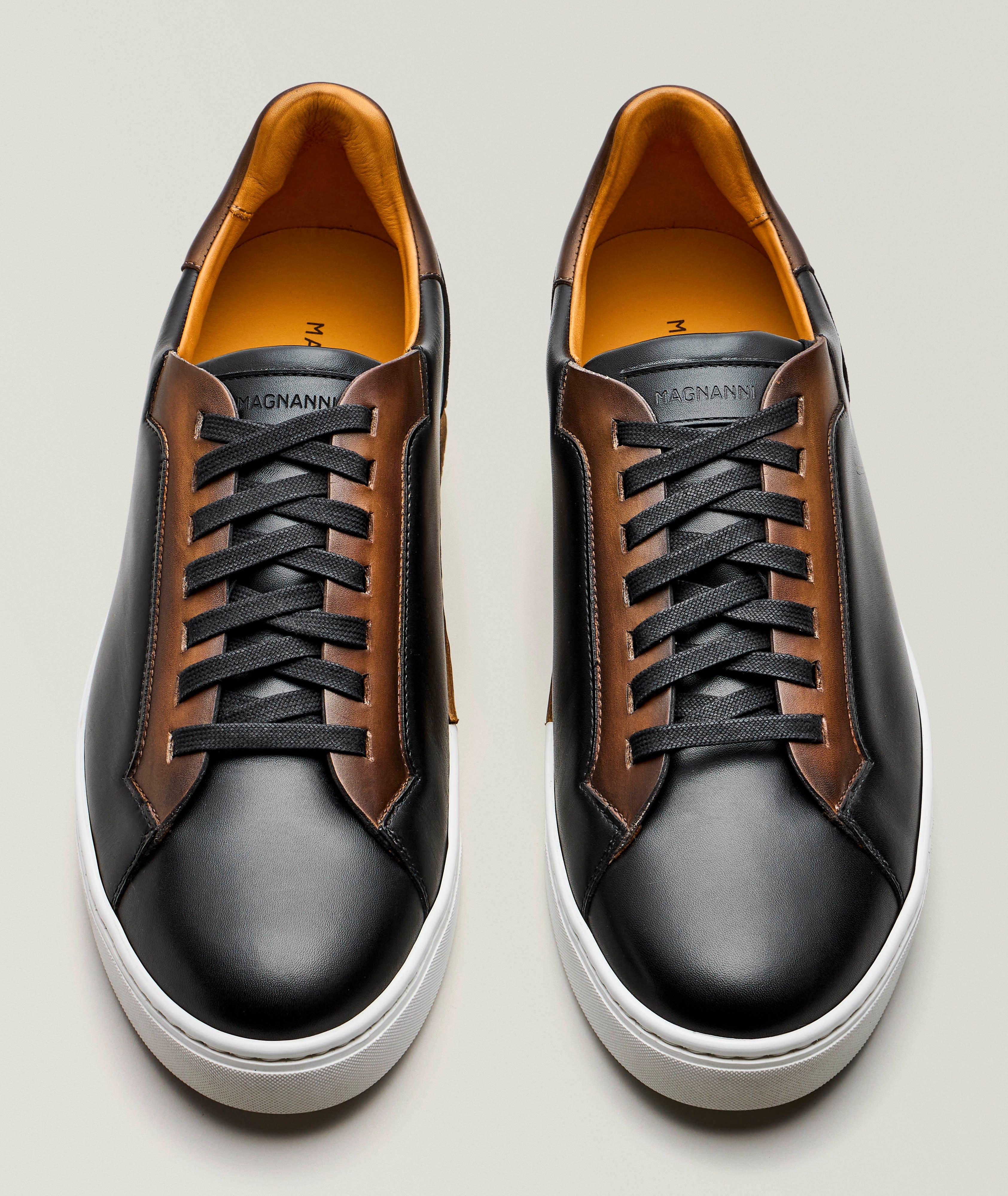 Chaussure sport Amadeo en cuir poli image 1