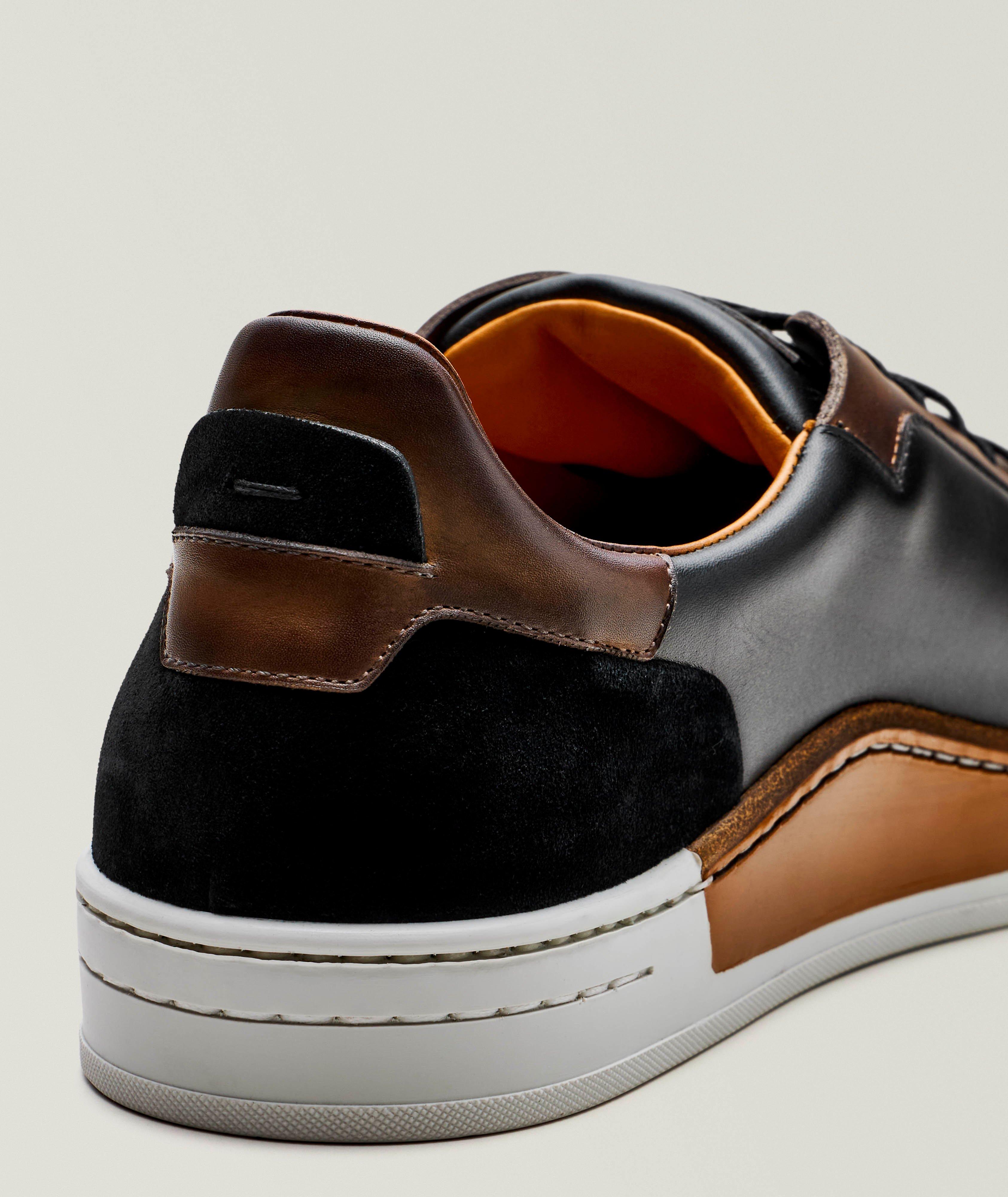 Chaussure sport Amadeo en cuir poli image 2