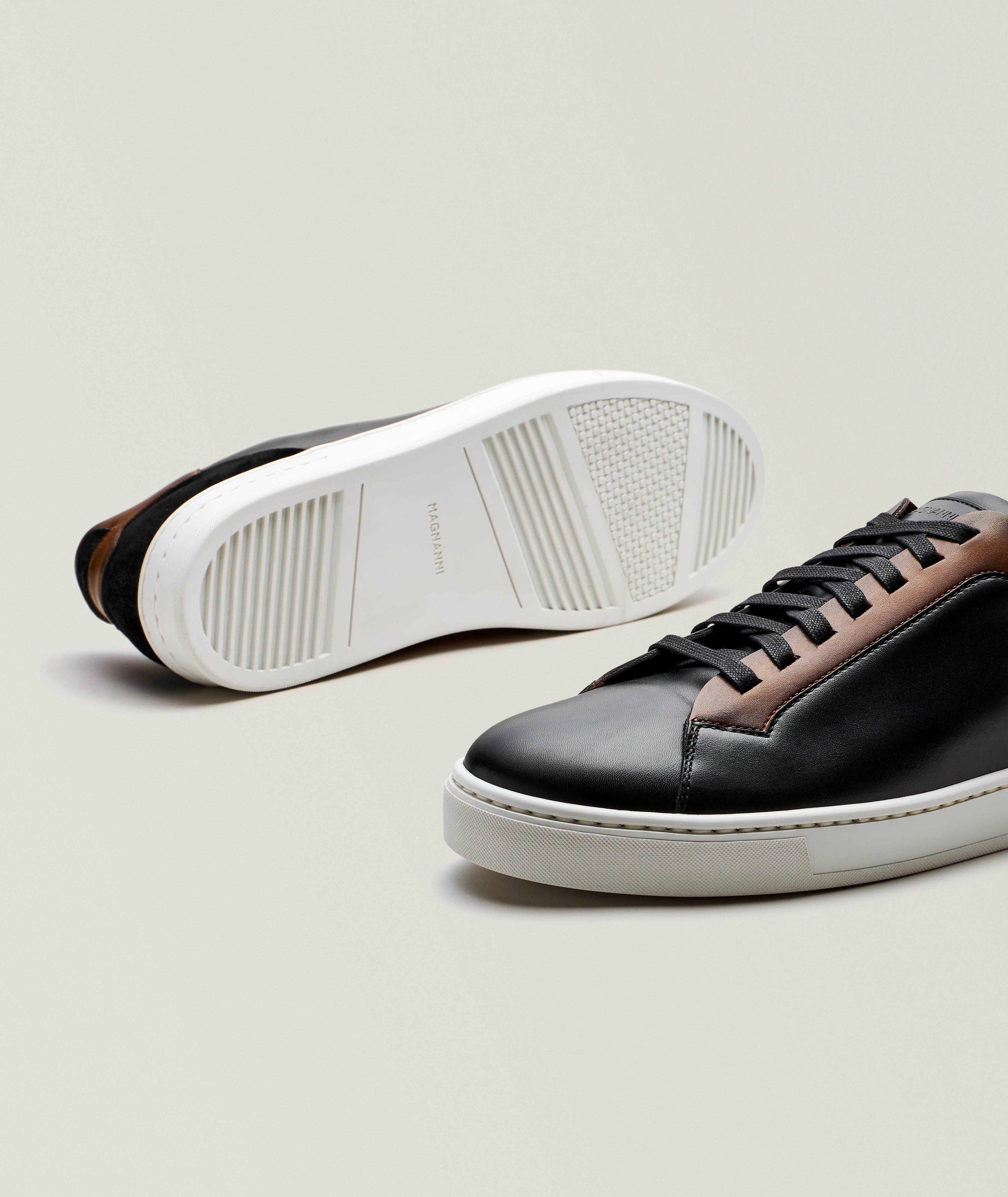 Chaussure sport Amadeo en cuir poli image 3