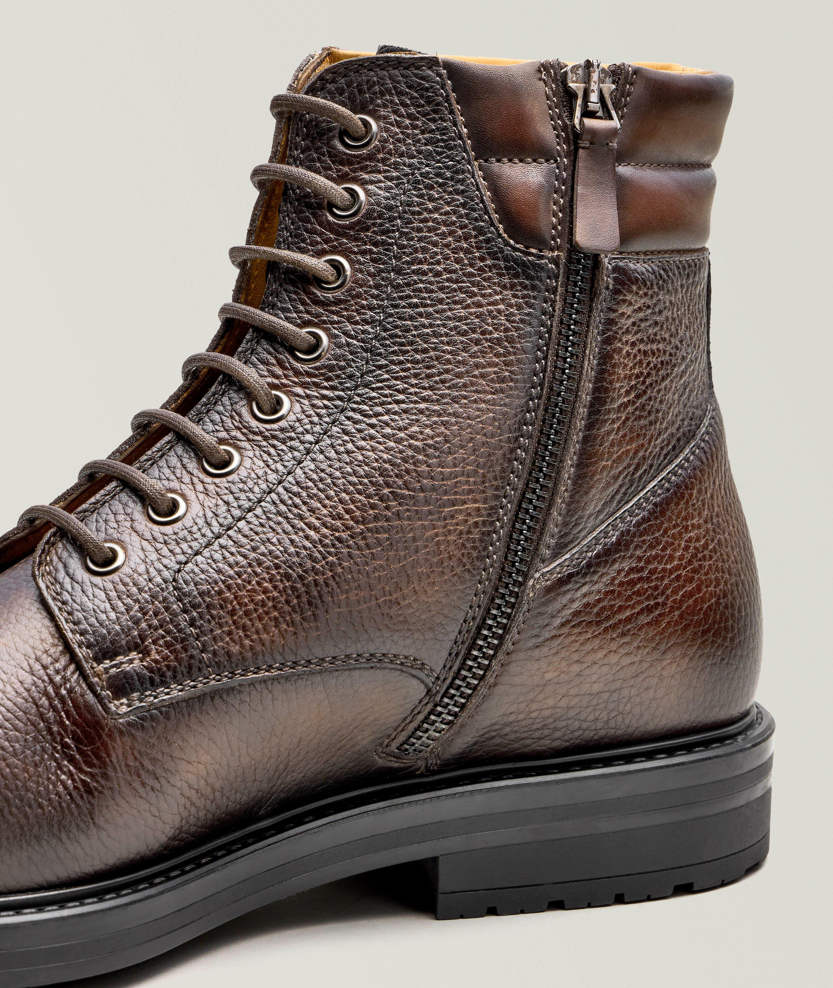 Grayson Leather Lace-Up Boots image 2