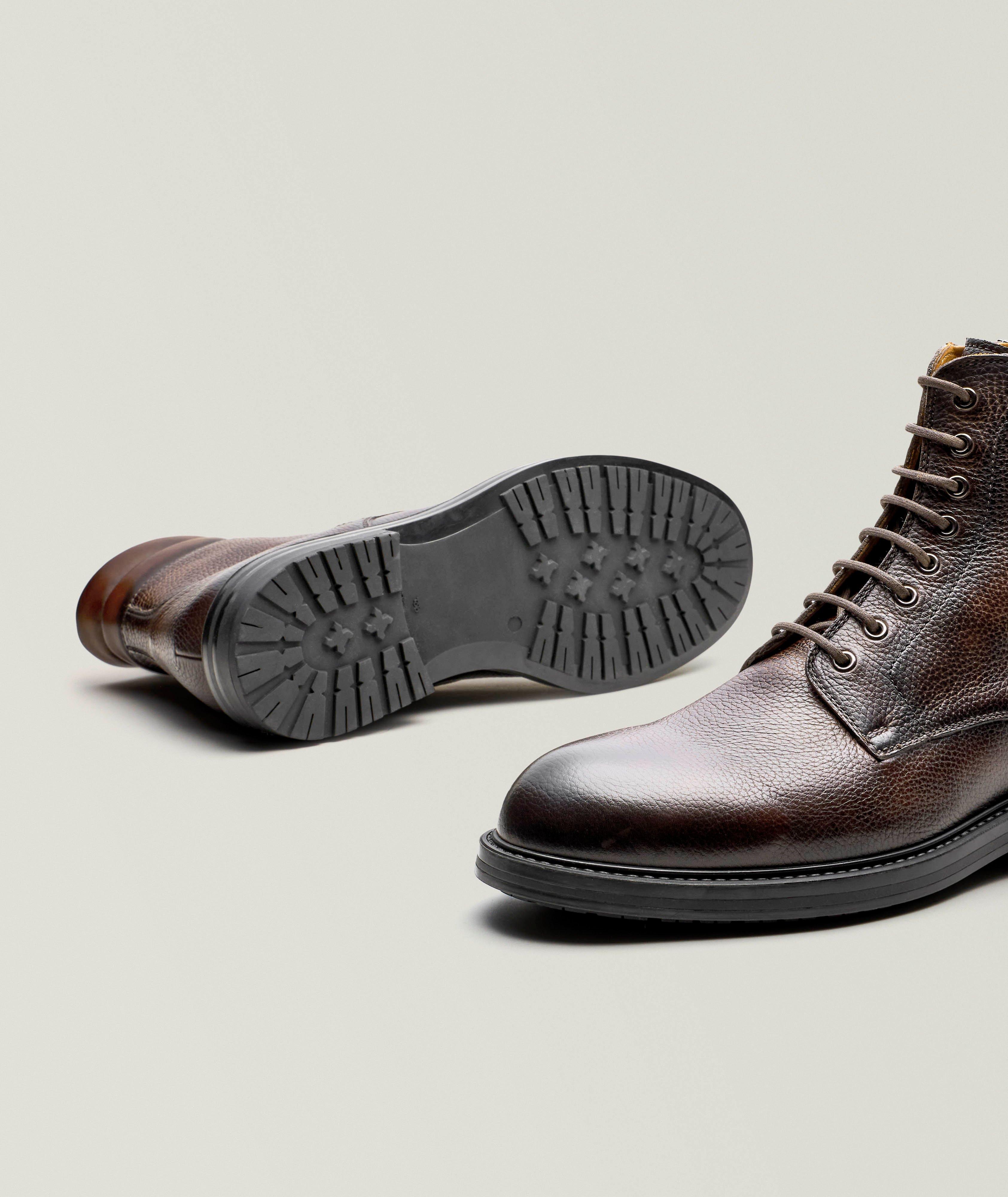 Grayson Leather Lace-Up Boots image 3