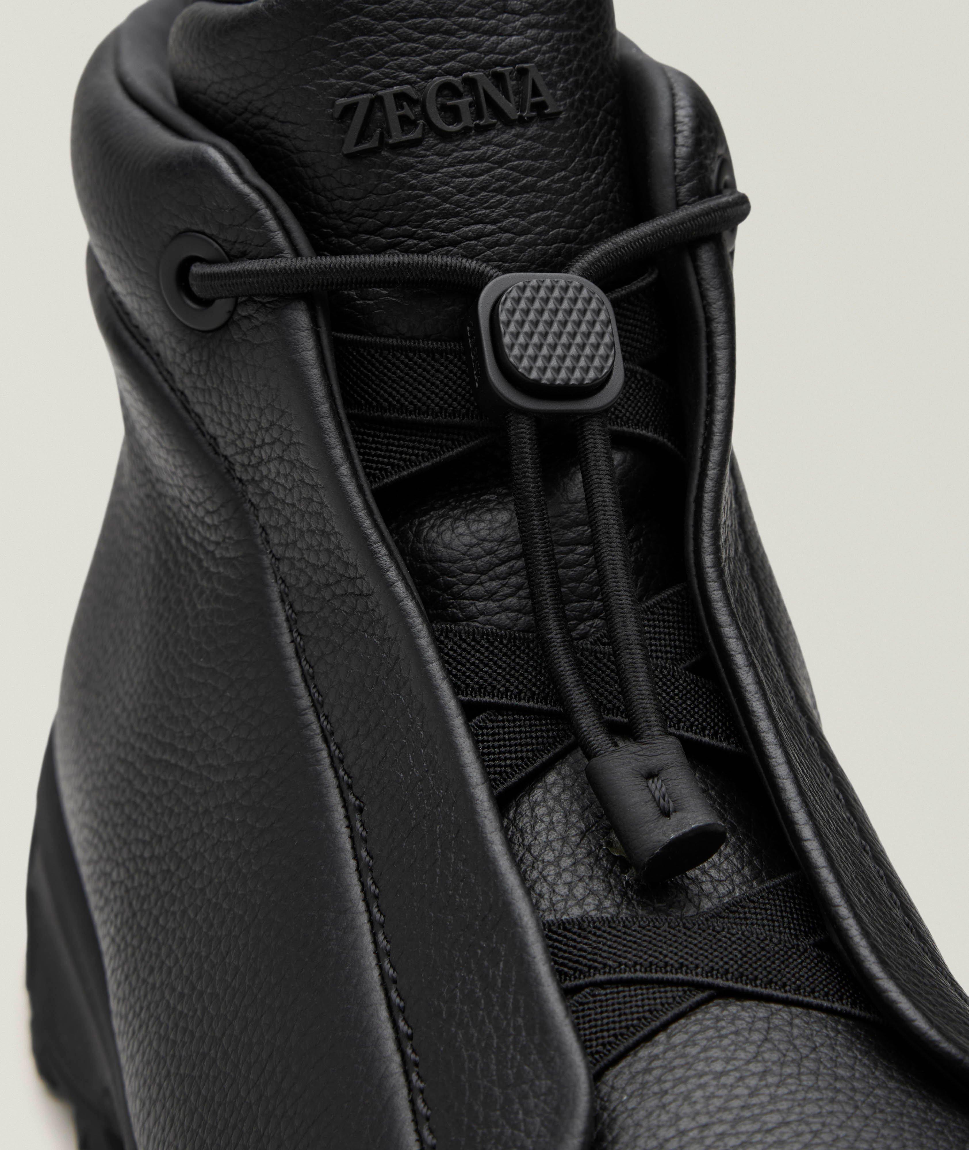 Triple Stitch Vetta Leather High-Top Sneakers image 2