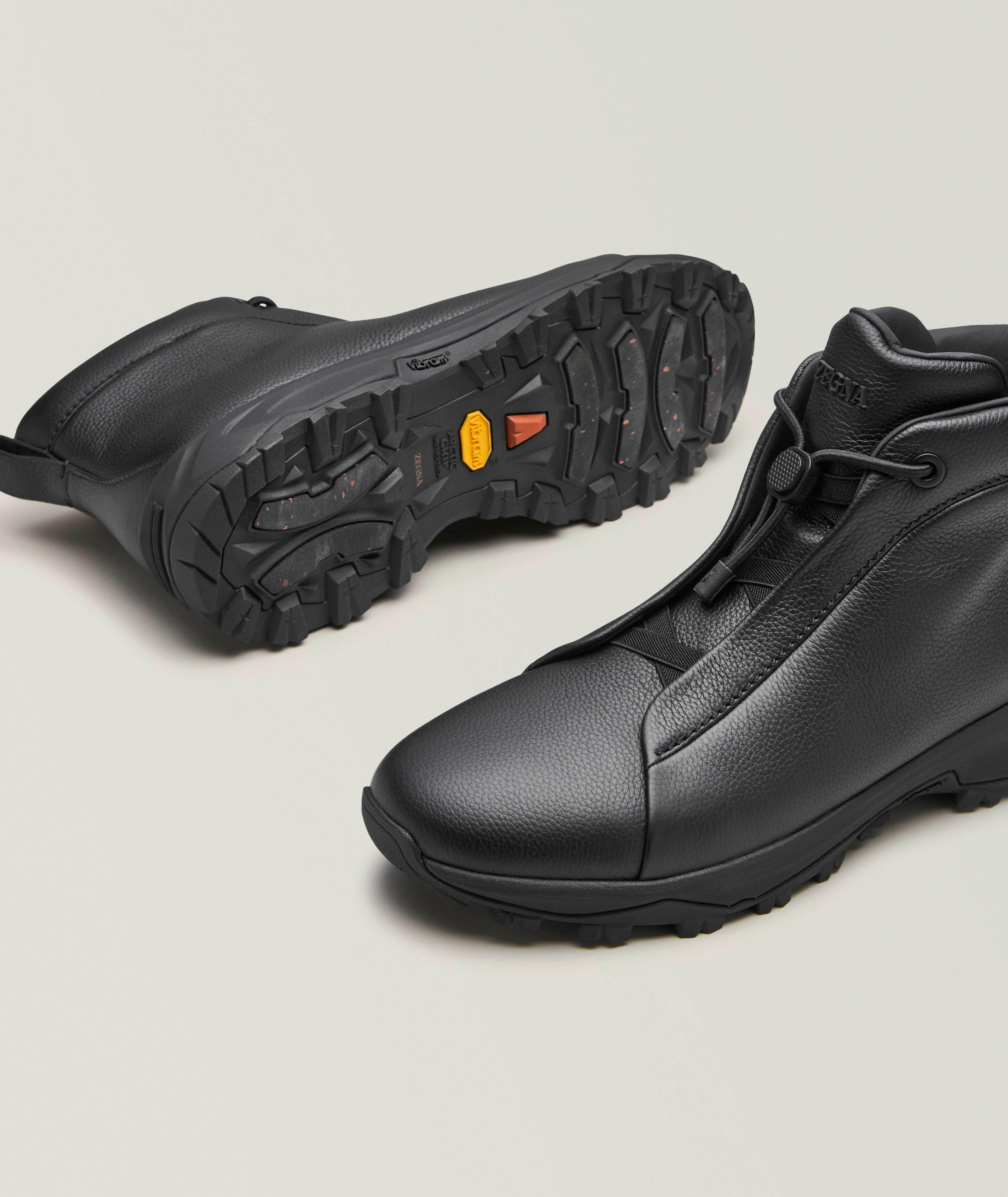 Triple Stitch Vetta Leather High-Top Sneakers image 3