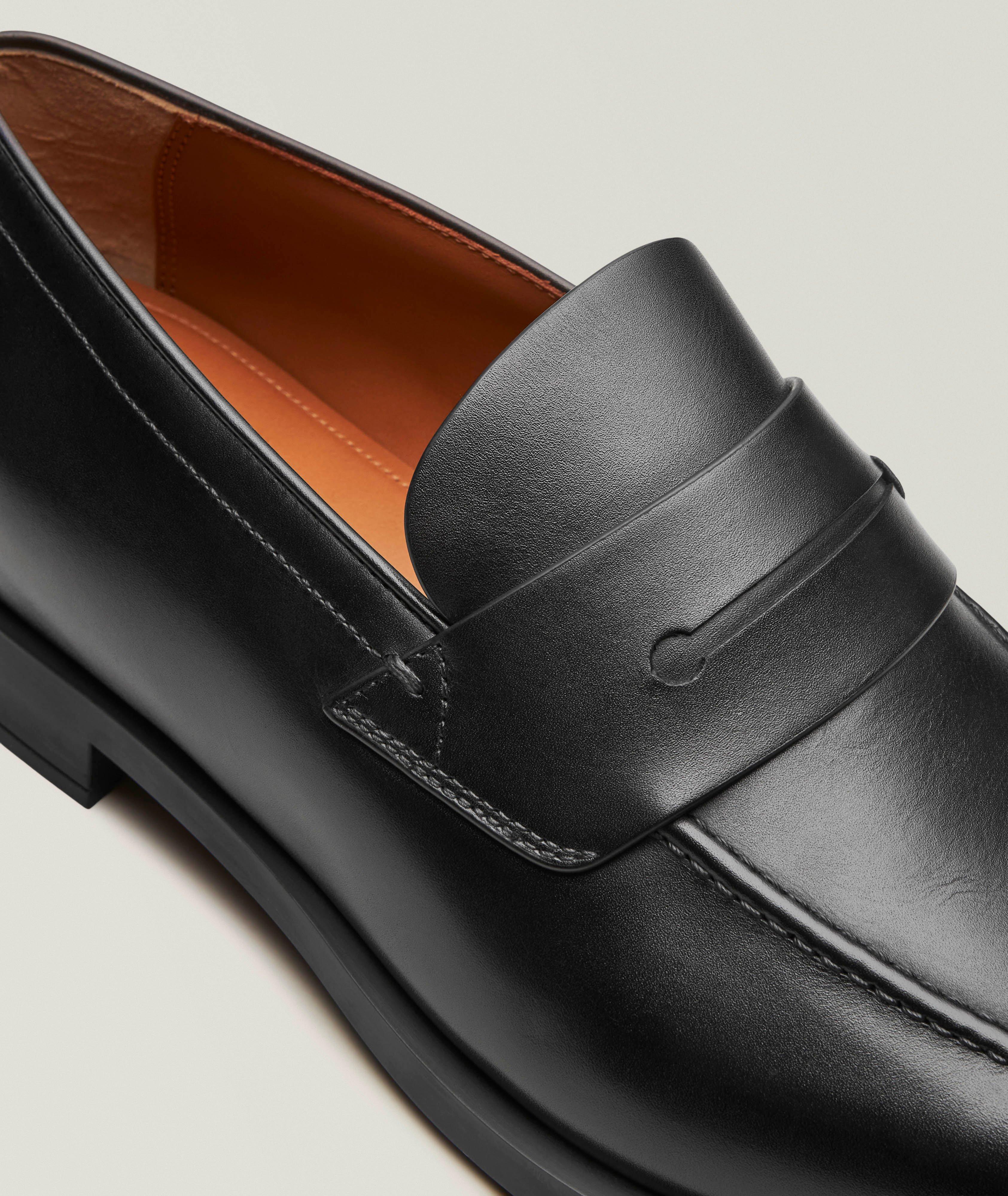 L'Asola Leather Penny Loafers image 2