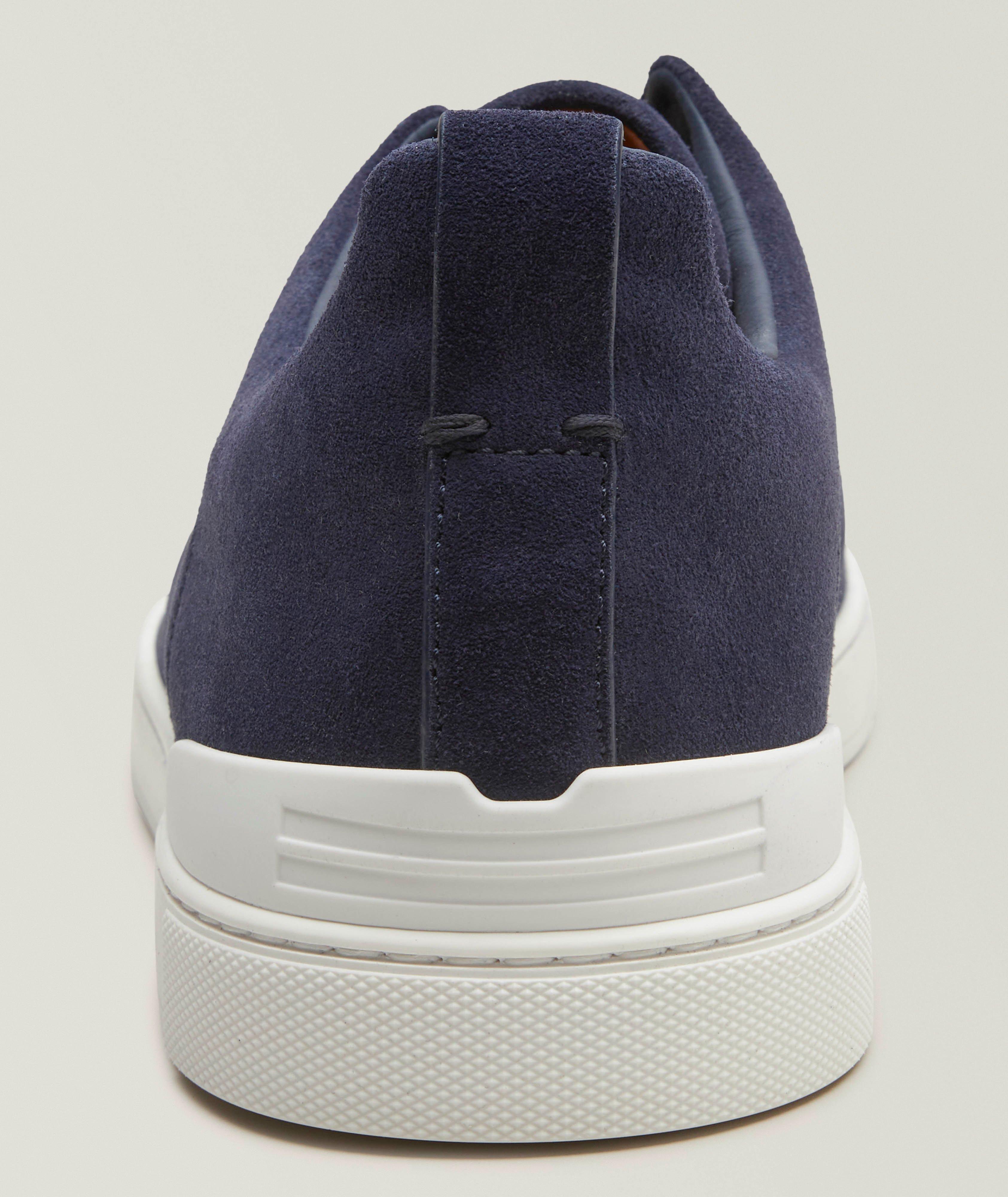 Triple Stitch Suede Sneakers image 2
