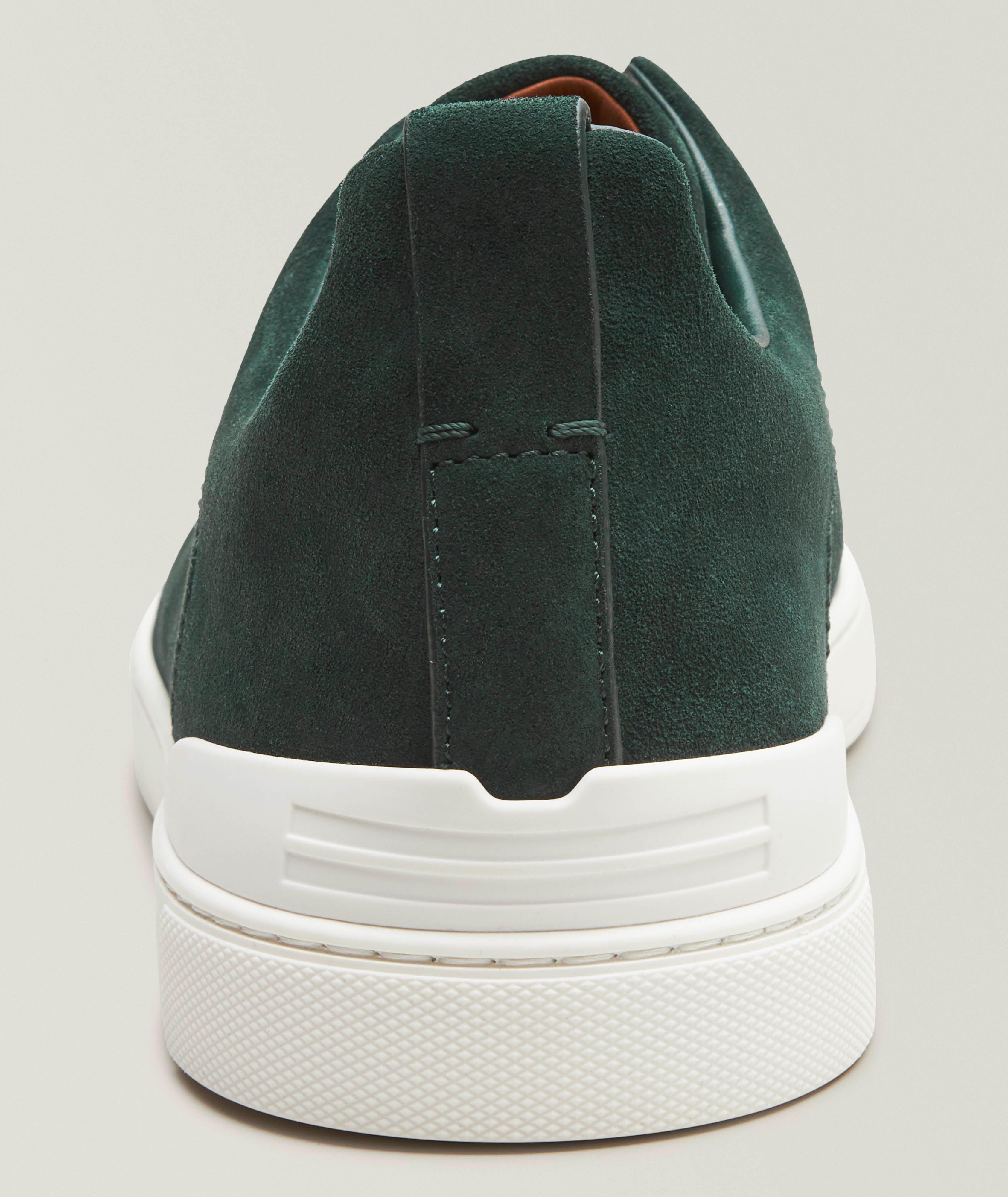 Triple Stitch Suede Sneakers image 2