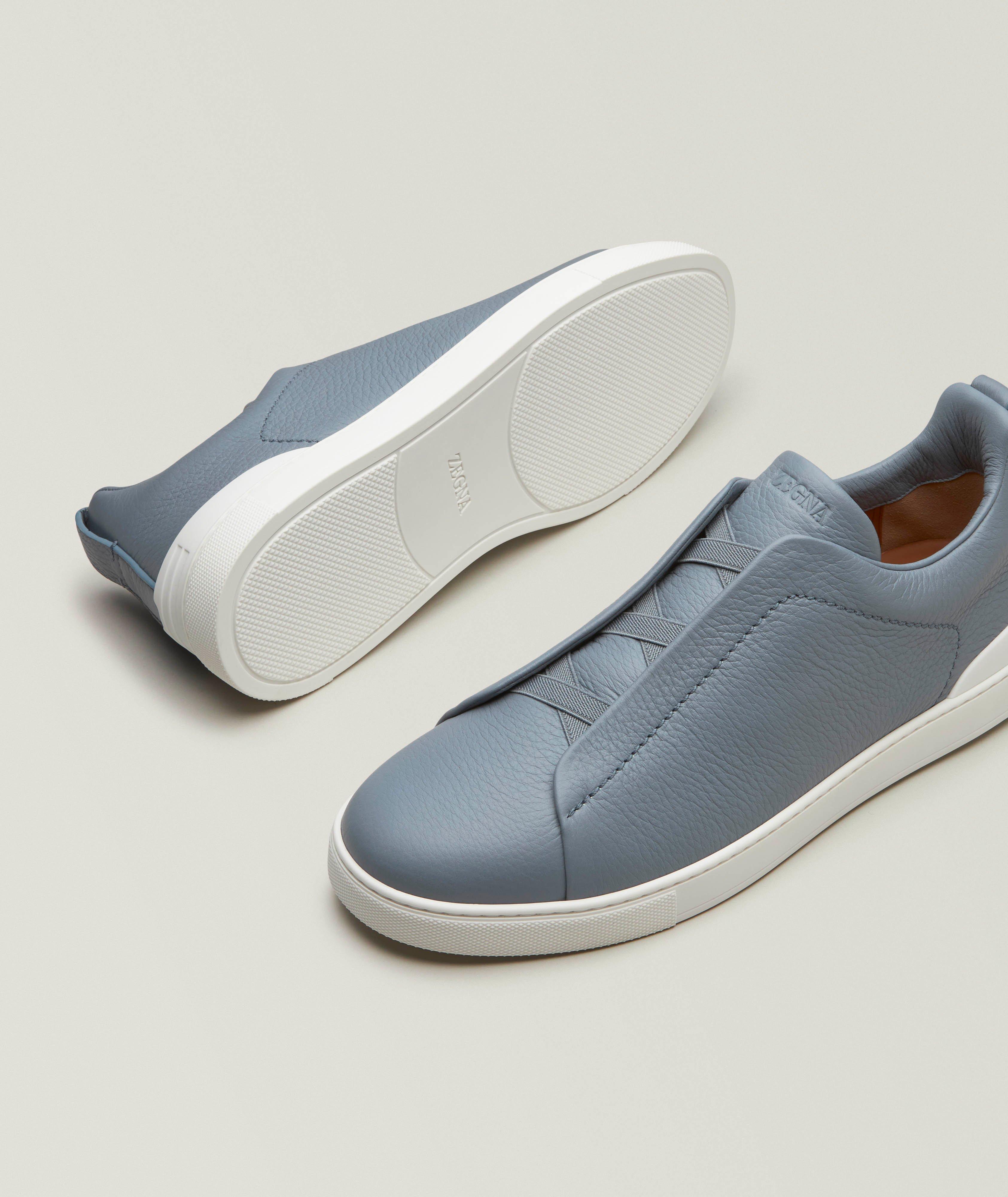Chaussure sport en cuir de chevreuil, collection Triple Stitch image 3