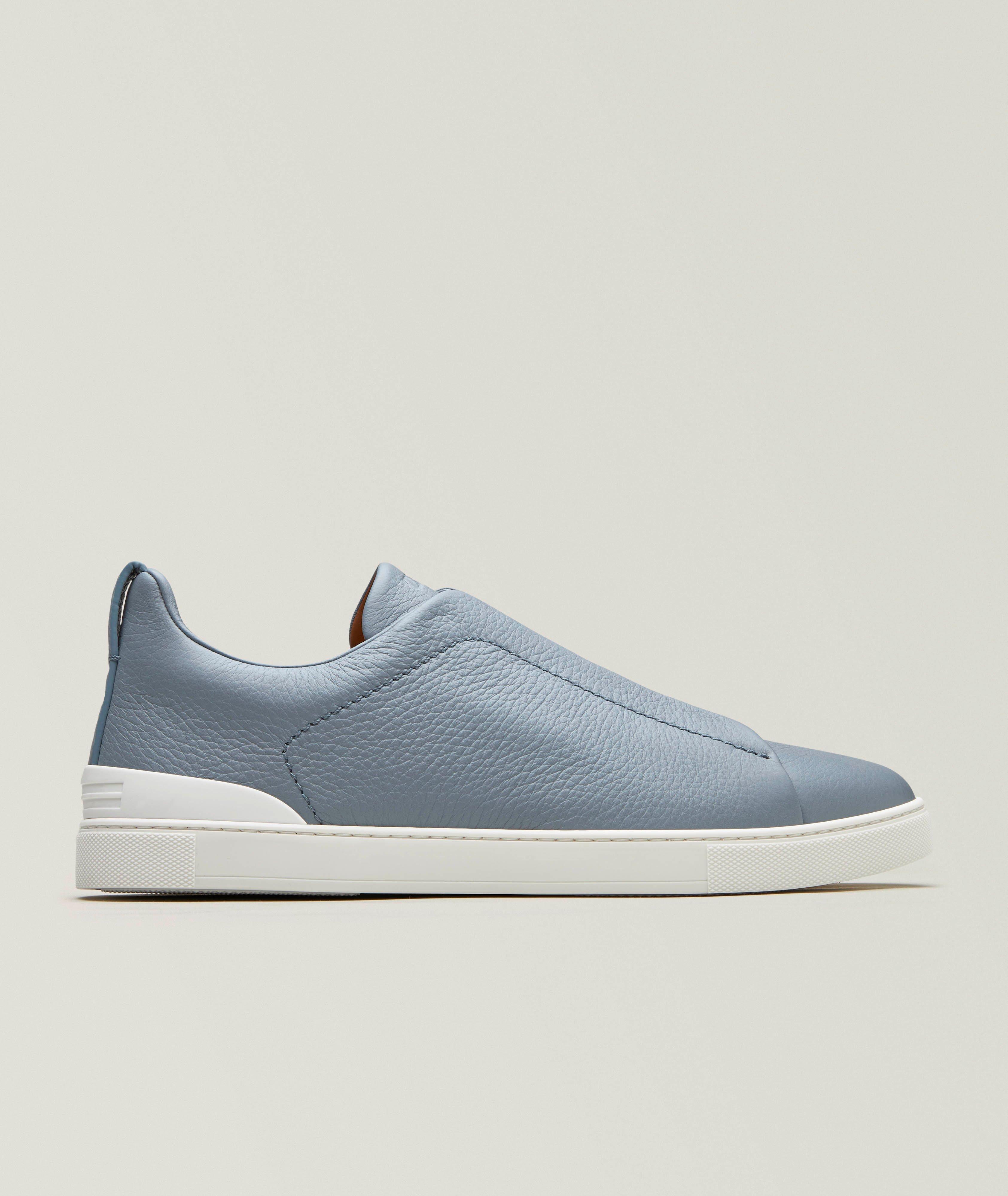 Chaussure sport en cuir de chevreuil, collection Triple Stitch image 0