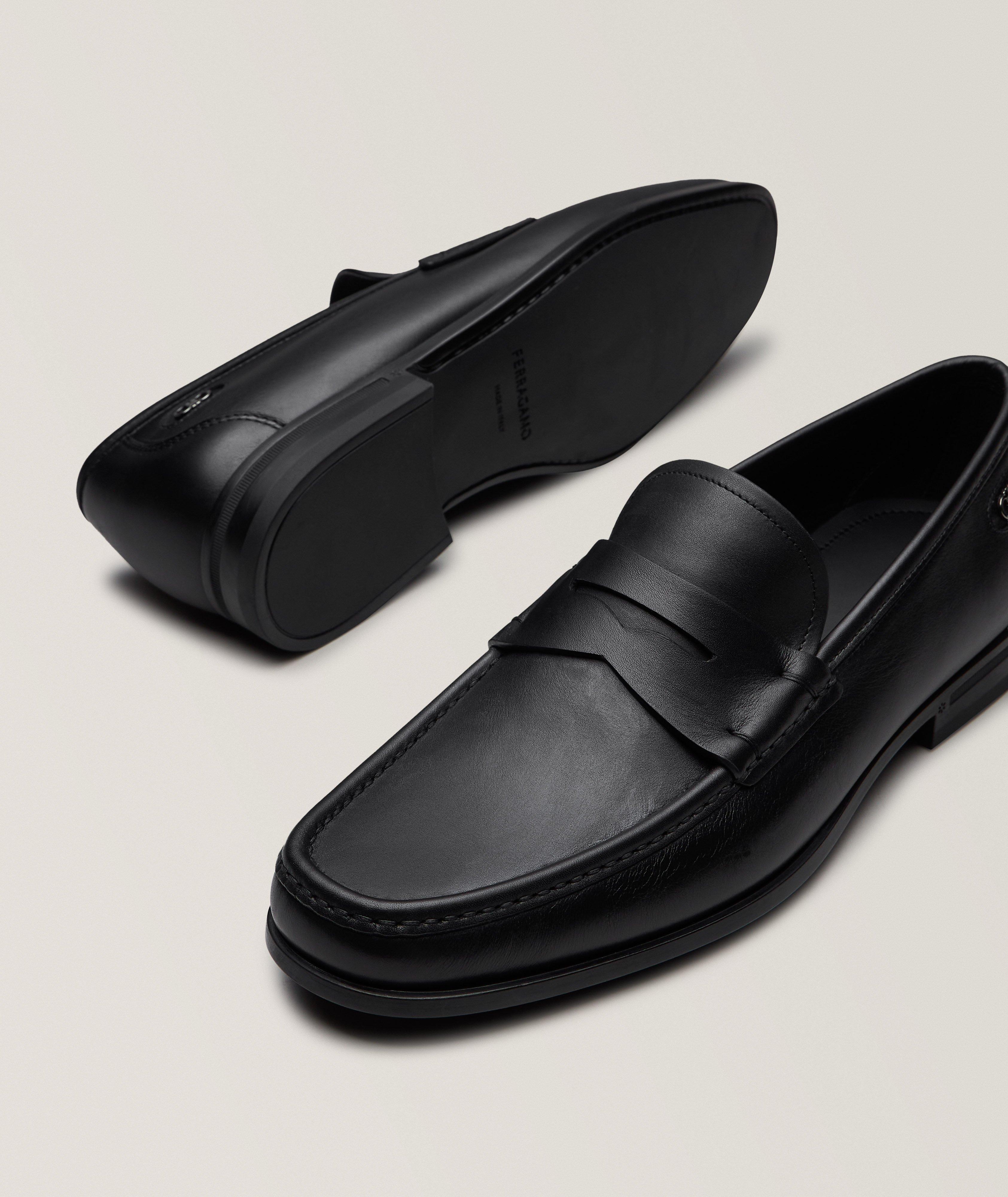 Athen Leather Penny Loafers image 3