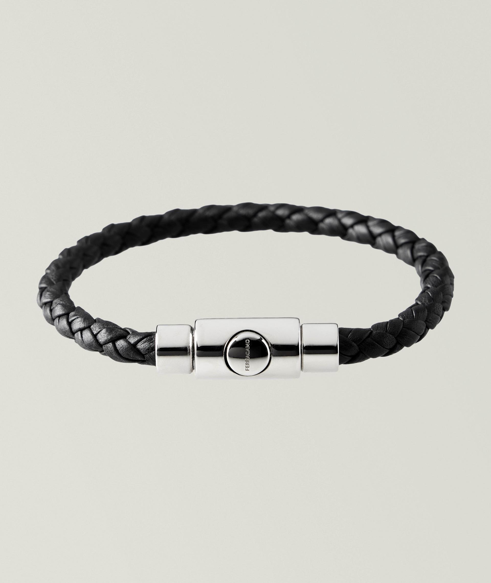 Braided Leather Bracelet image 0