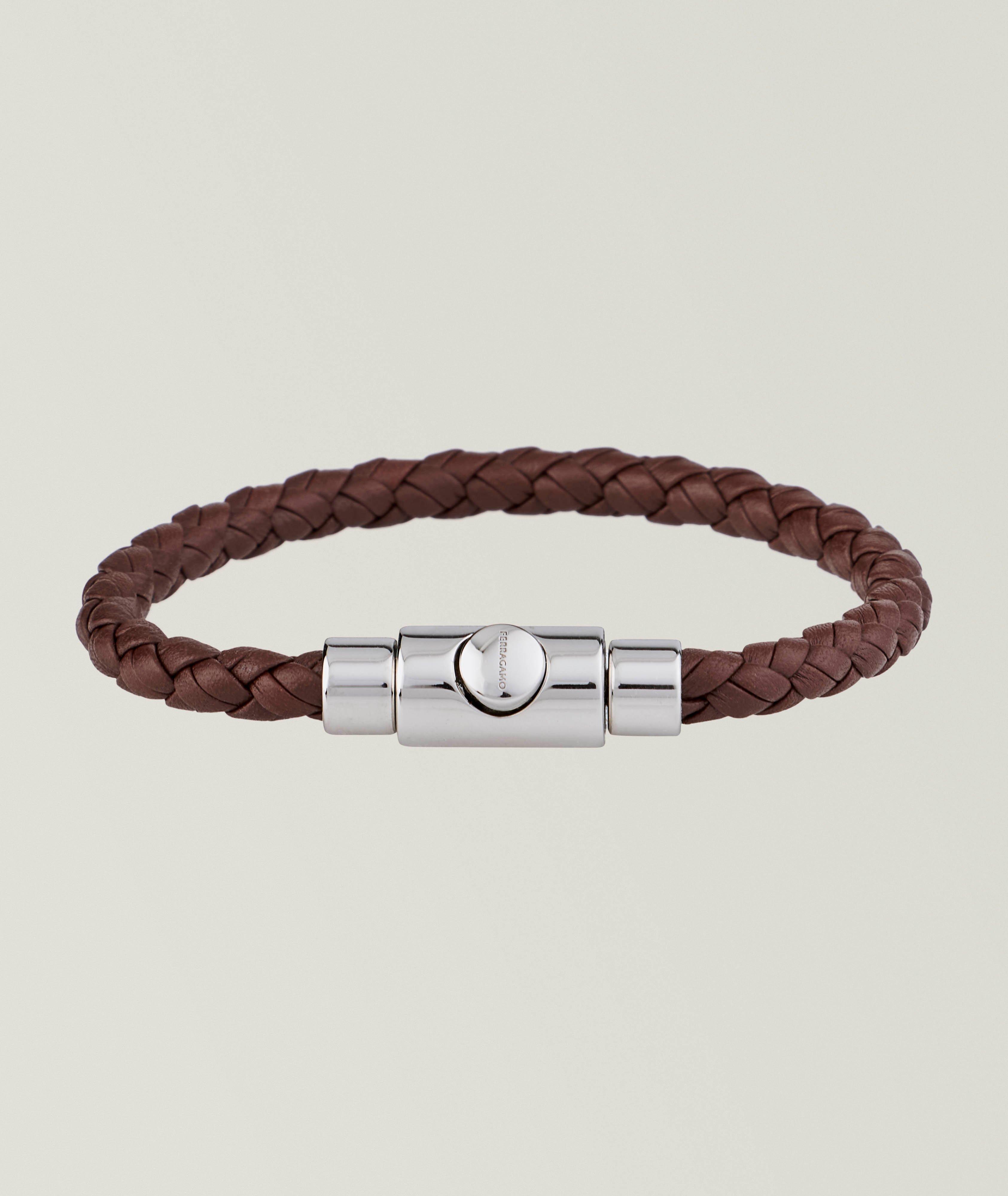 Braided Leather Bracelet image 0