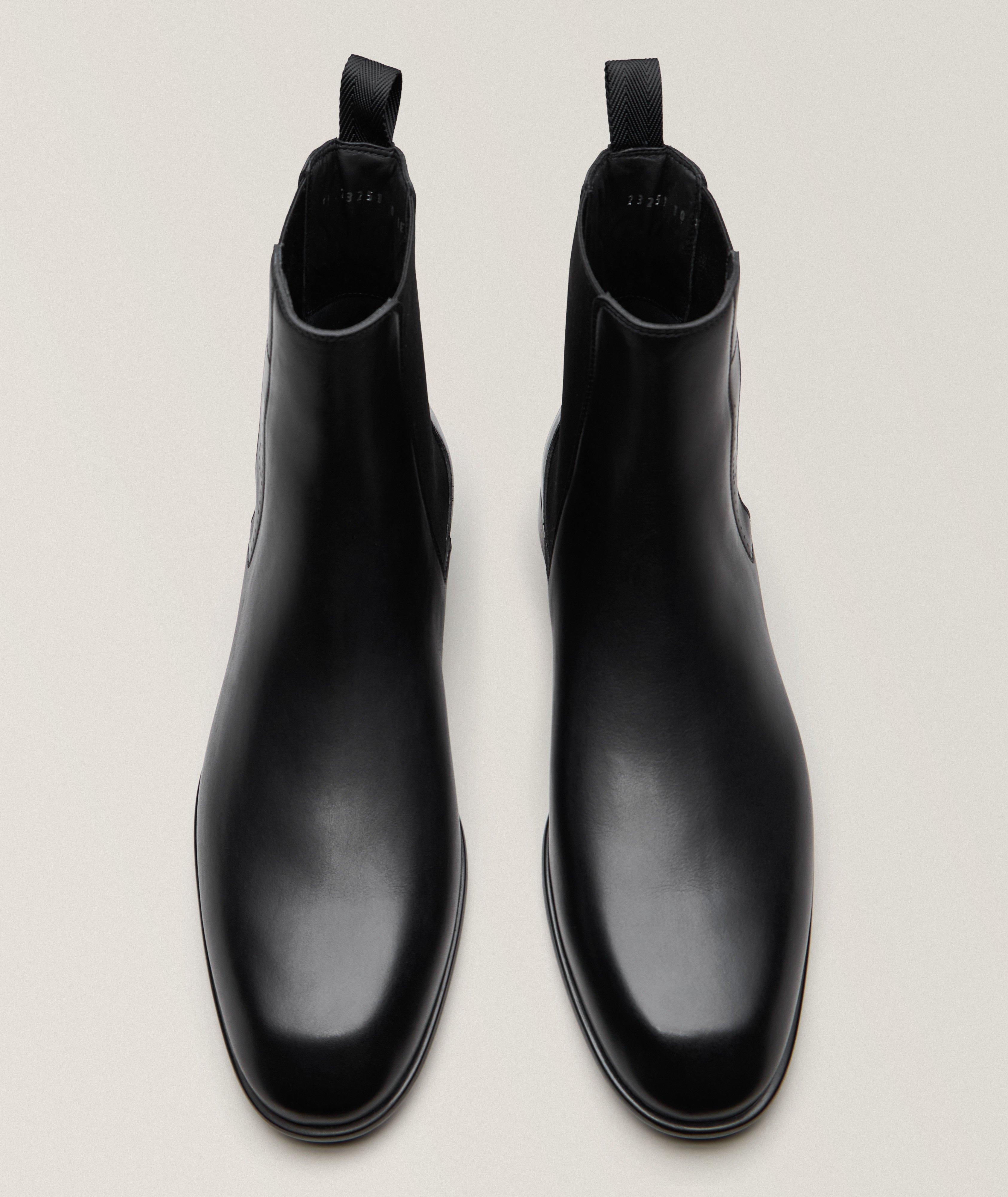 Botte de style Chelsea en cuir image 1