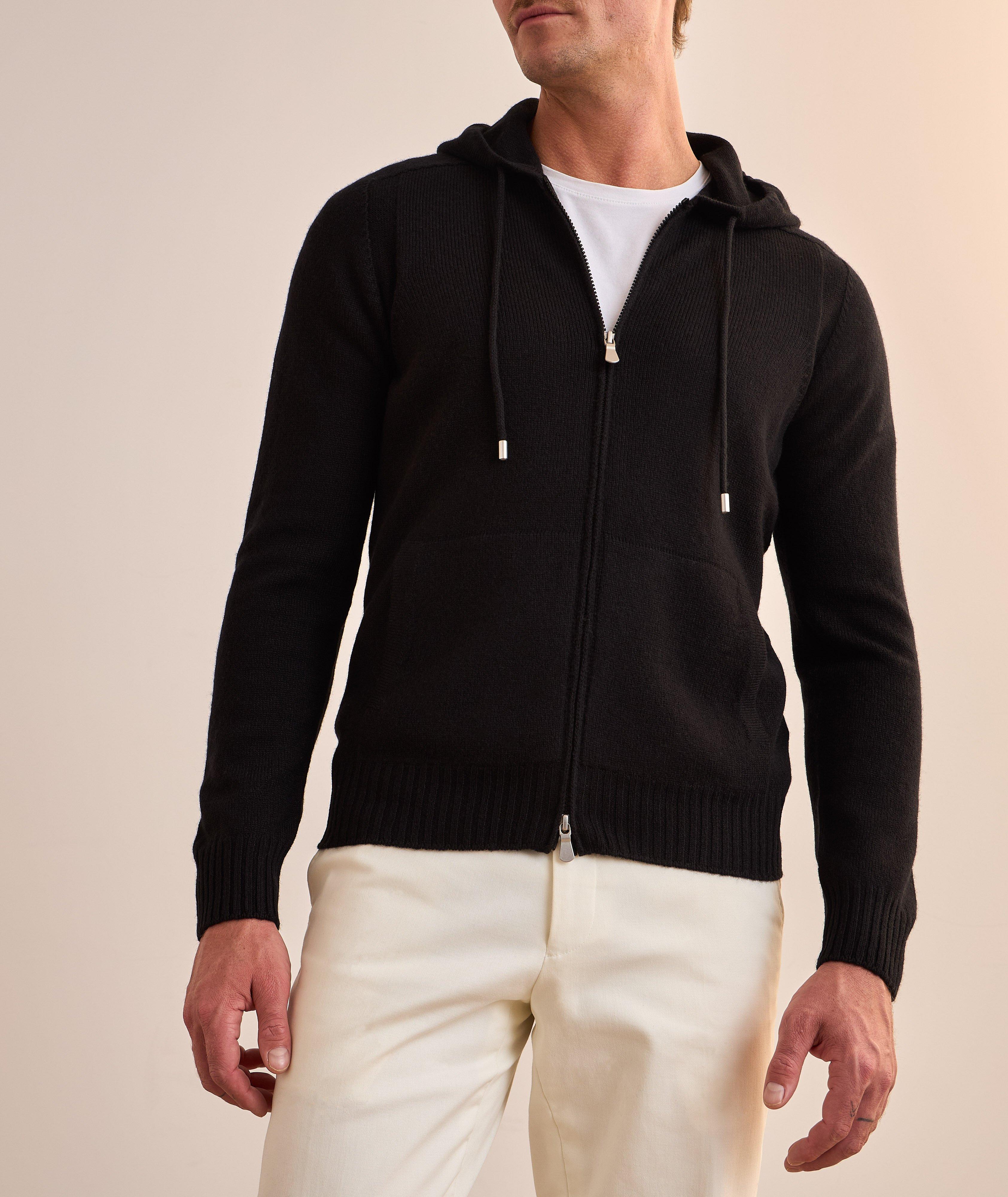 Geelong Wool Hooded Sweater image 1