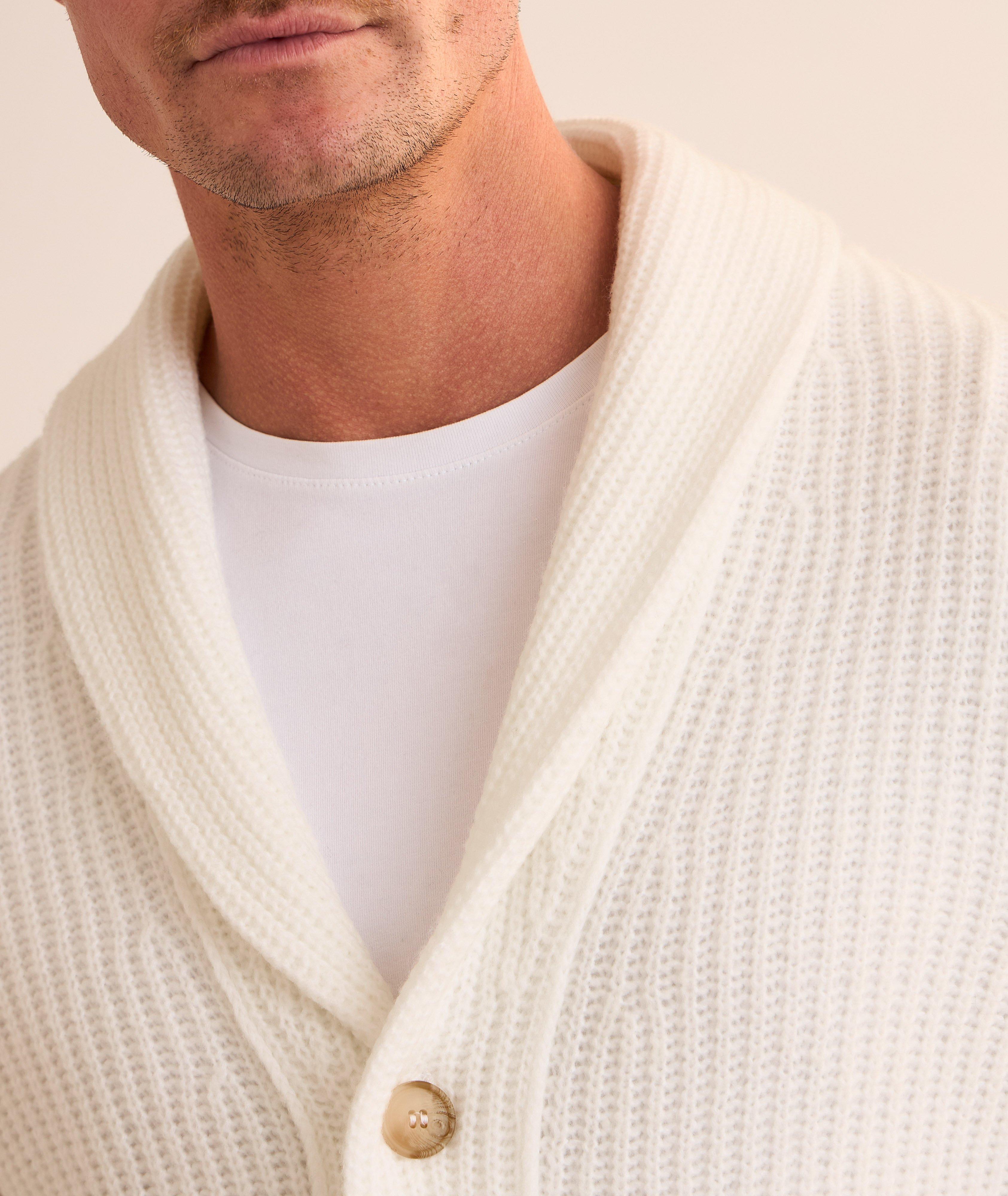 Wool-Blend Shawl Cardigan  image 3