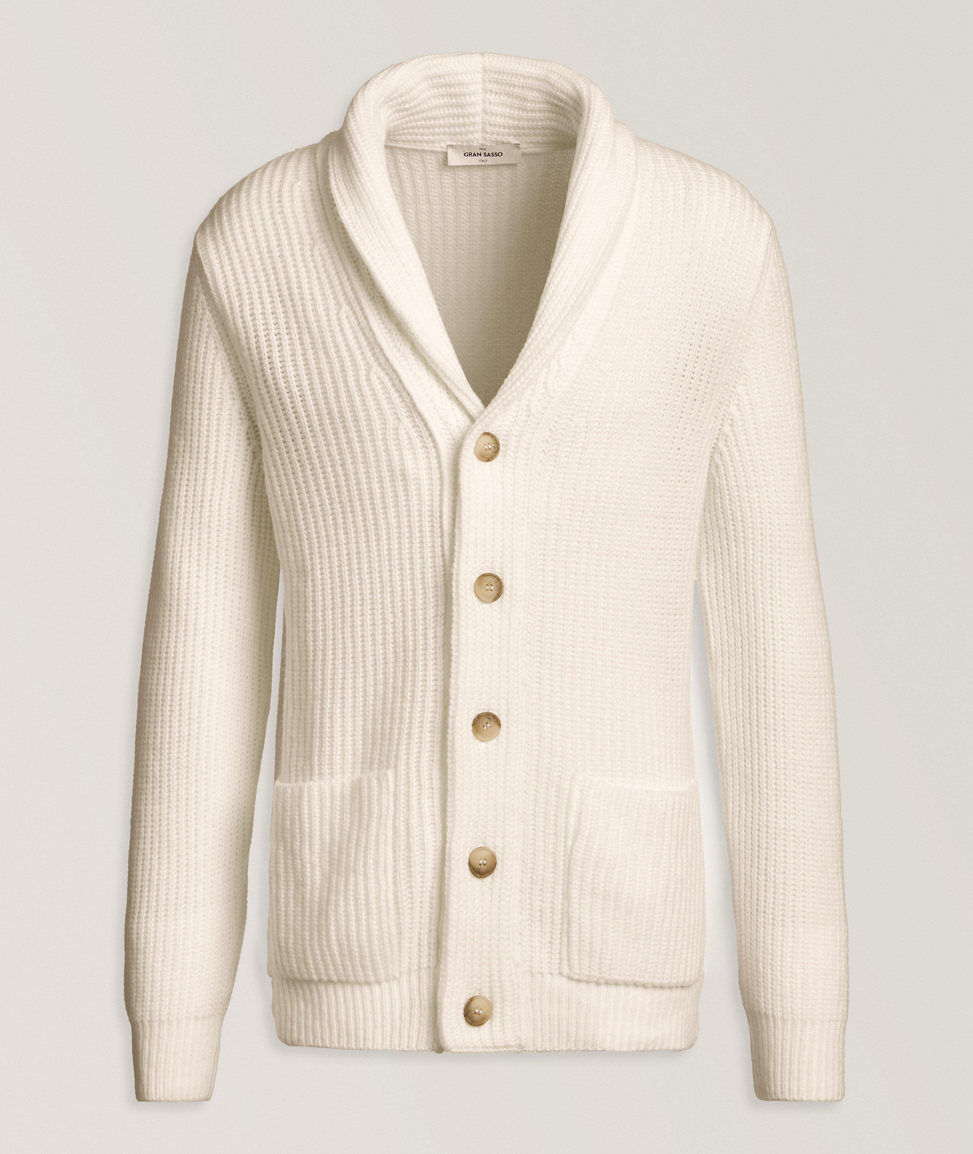Gran Sasso Wool-Blend Shawl Cardigan 