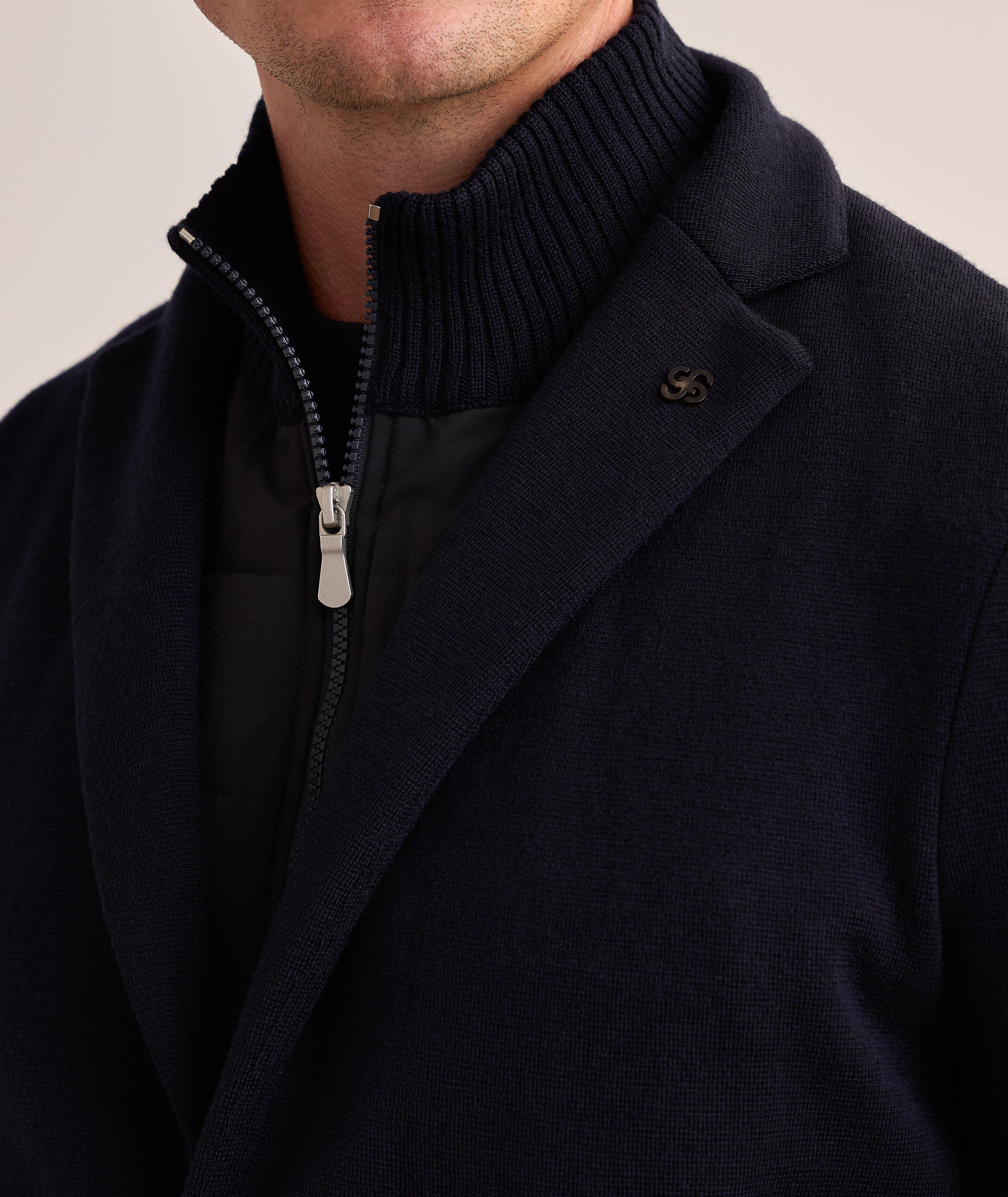 Wool Knit Sport Jacket image 3