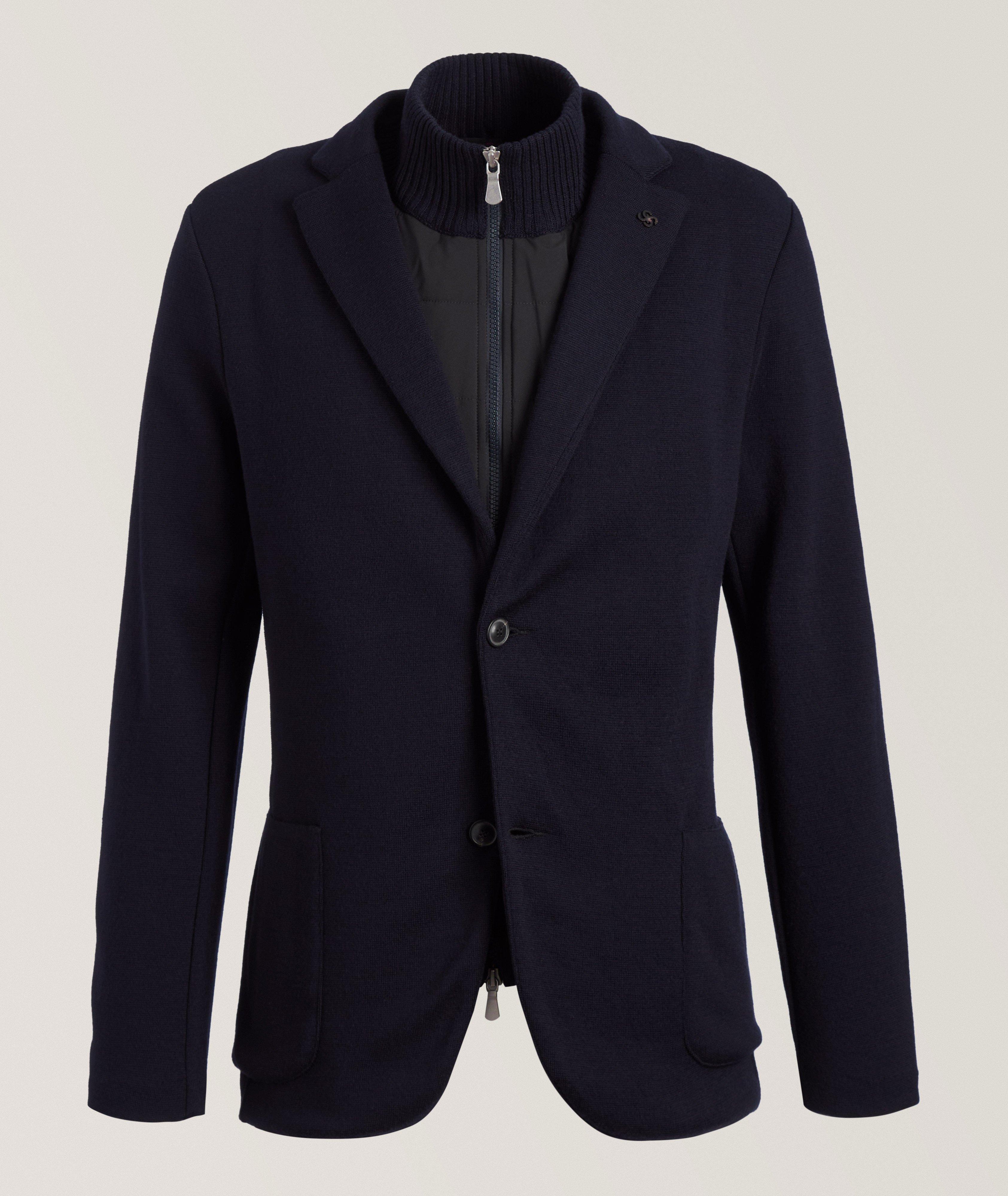 Wool Knit Sport Jacket image 0