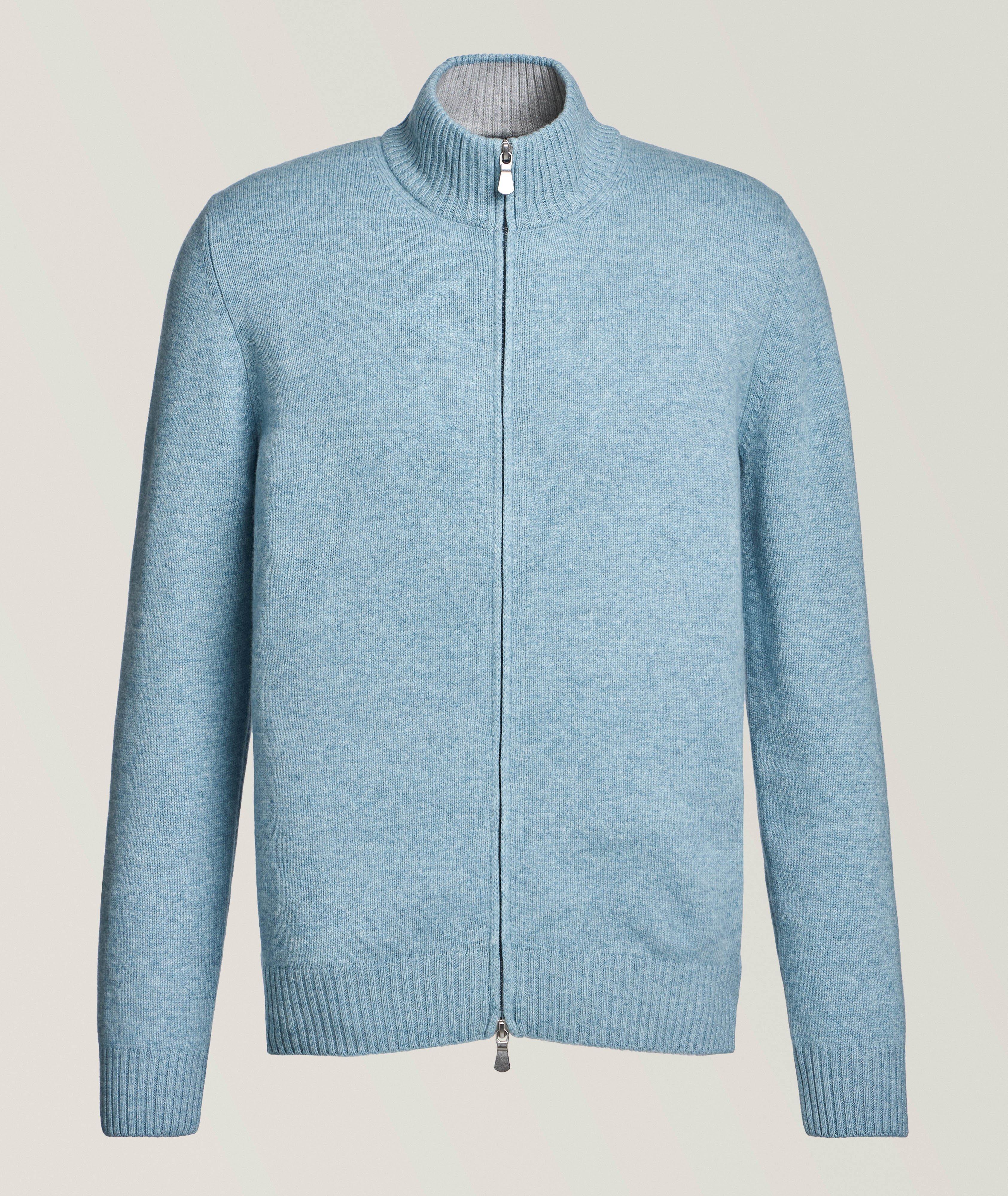 Wool-Blend Full-Zip Sweater  image 0