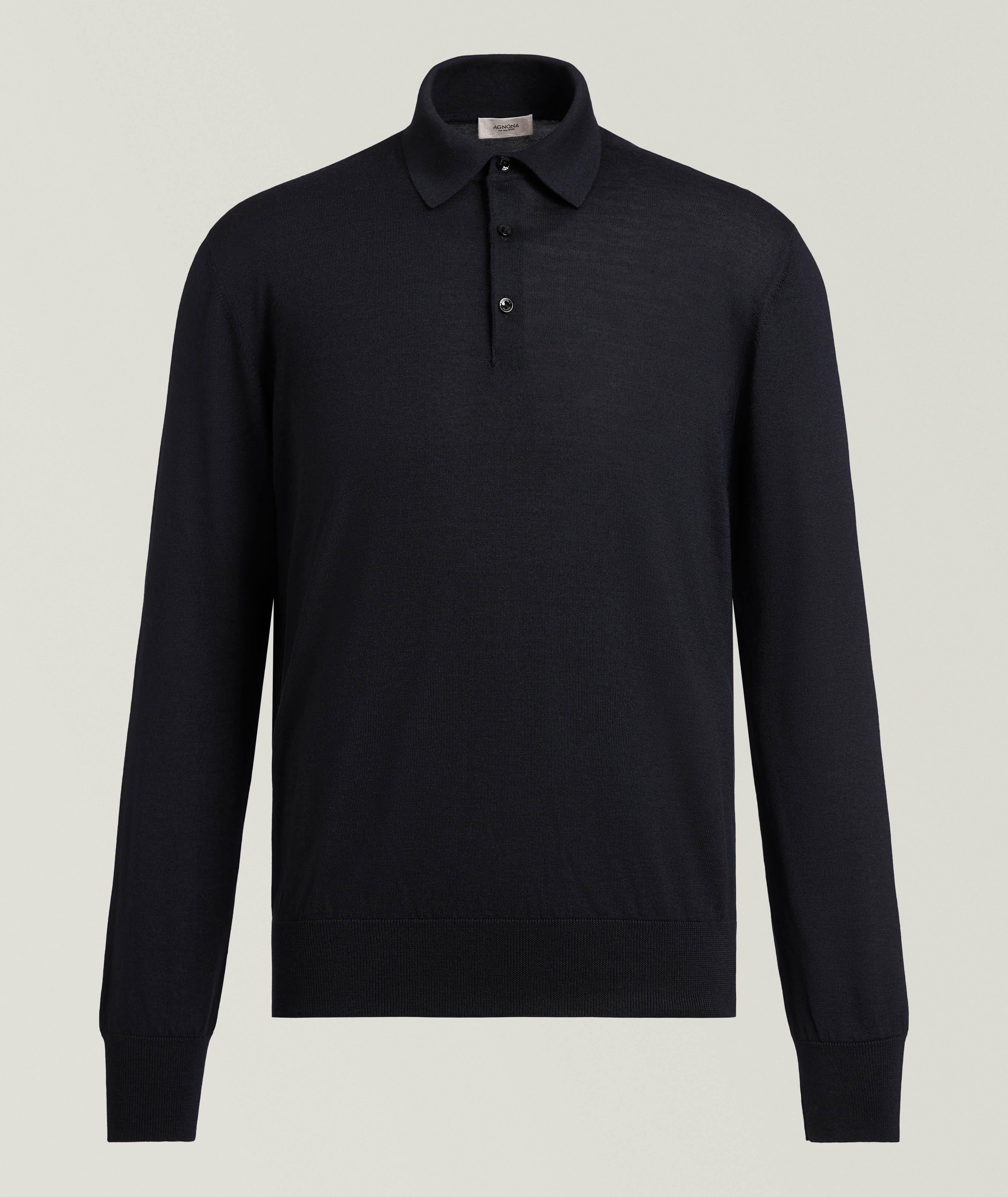 Polo jersey cachemire-laine-soie image 0