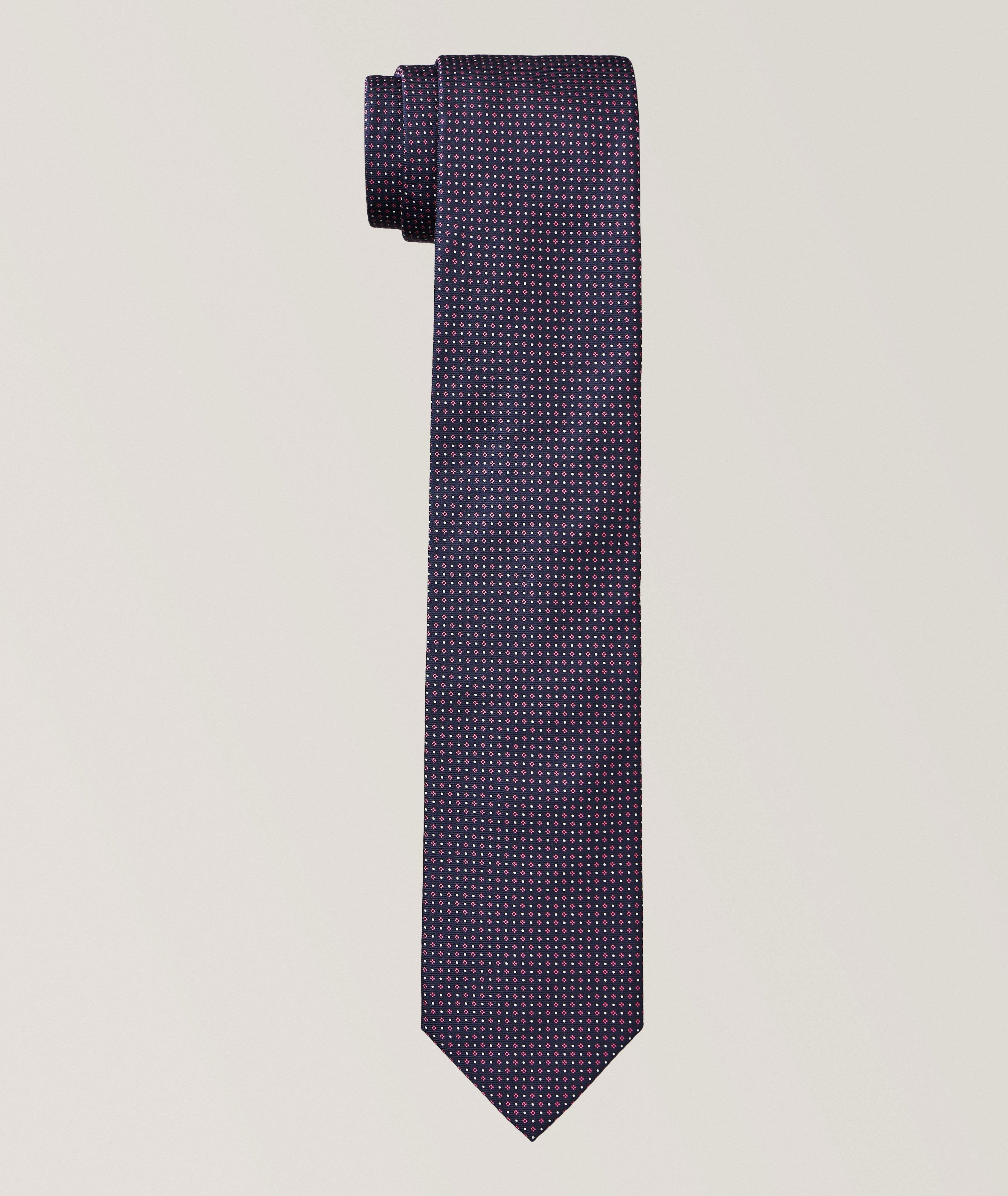 Micro-Neat Silk Tie image 0