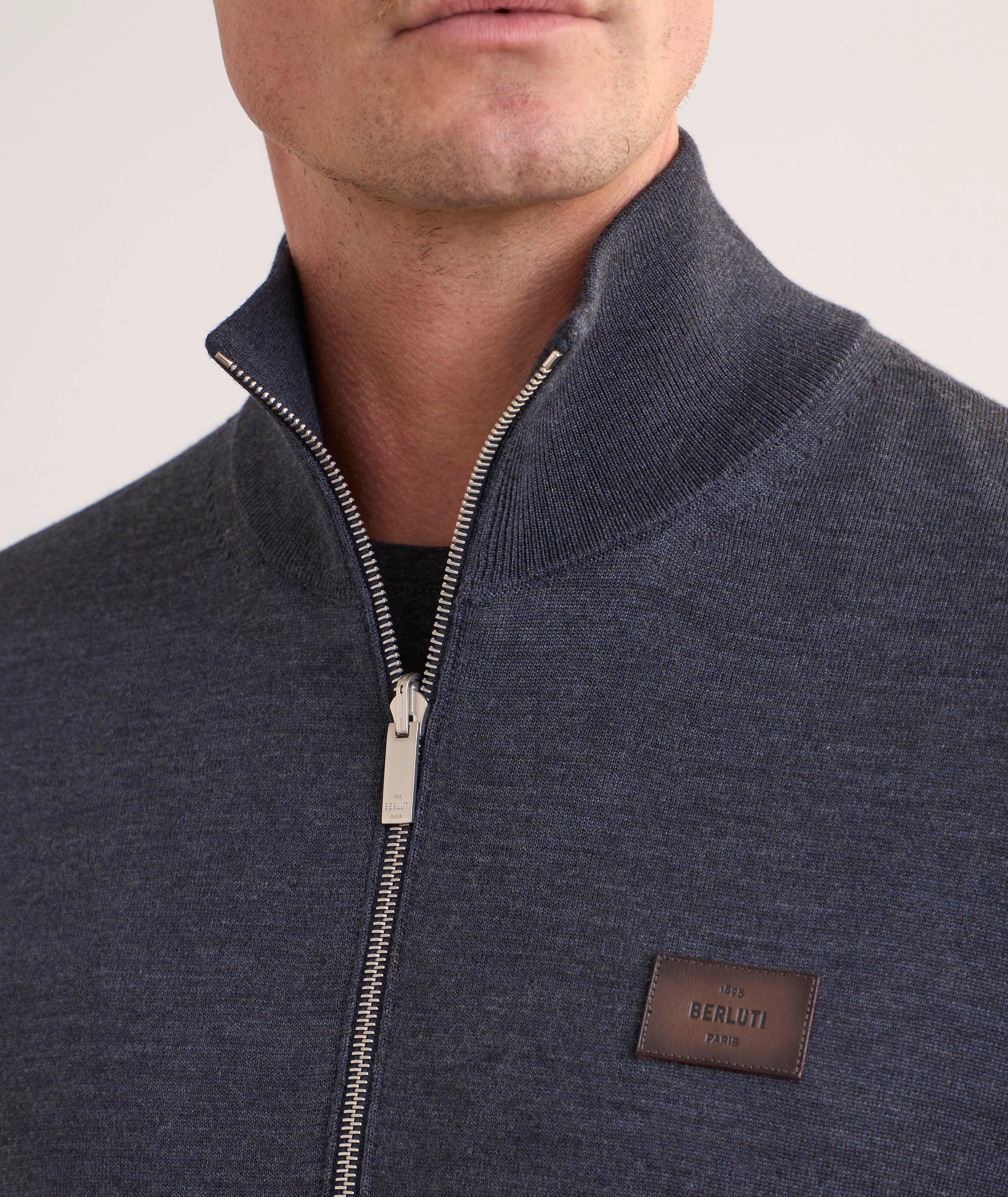 Reversible Wool & Scritto Blouson image 4