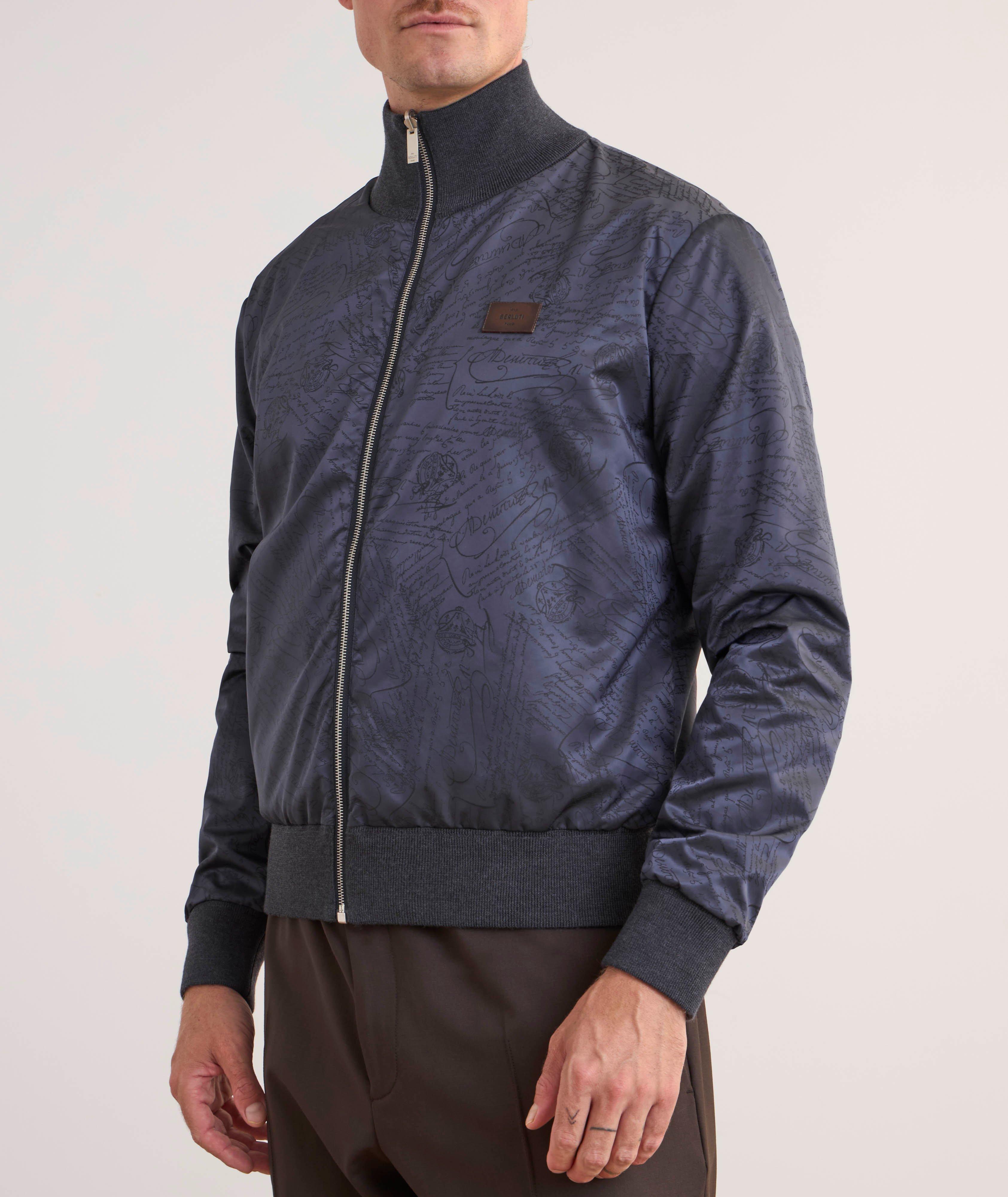 Reversible Wool & Scritto Blouson image 6
