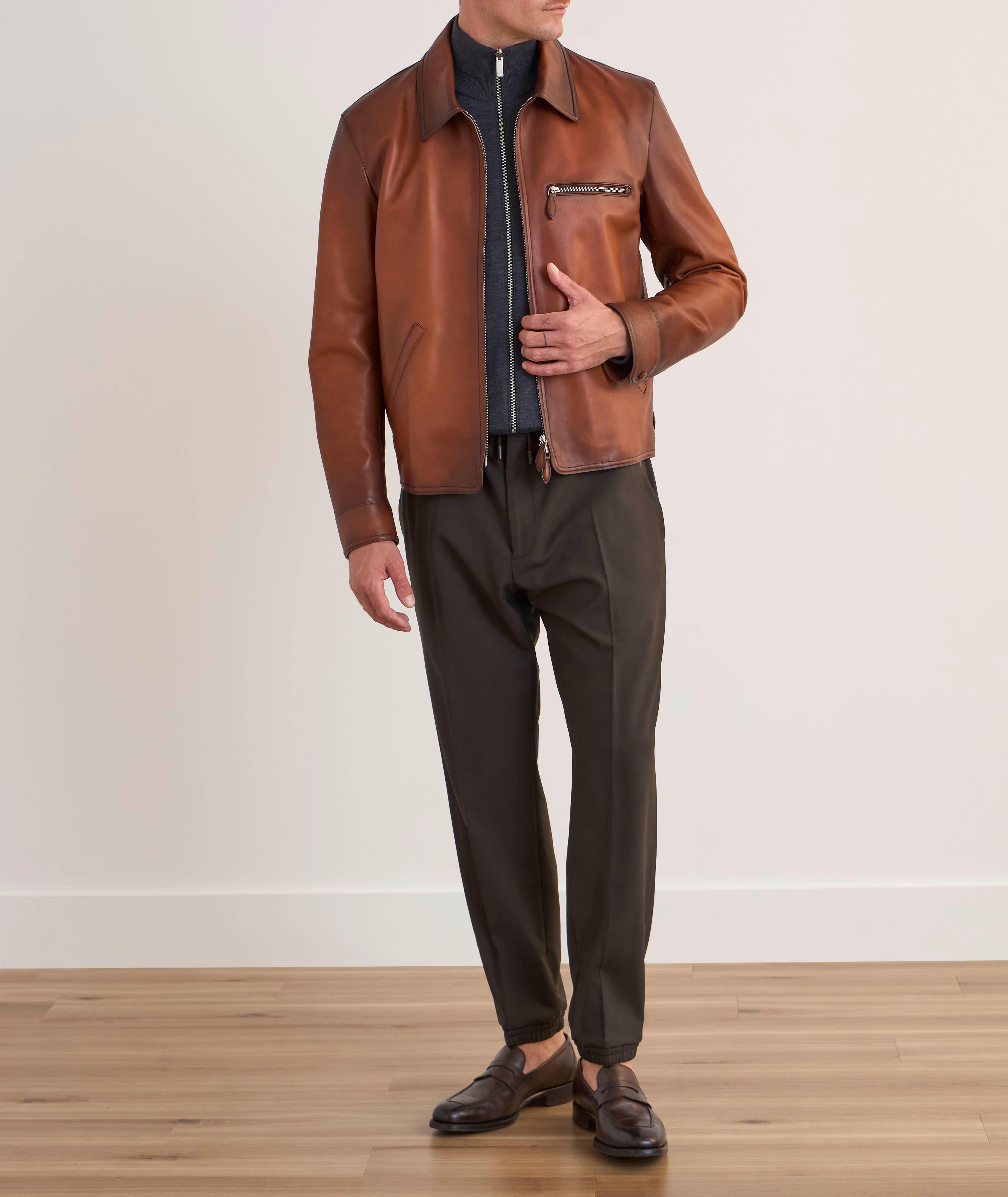 Stretch-Wool Joggers image 5