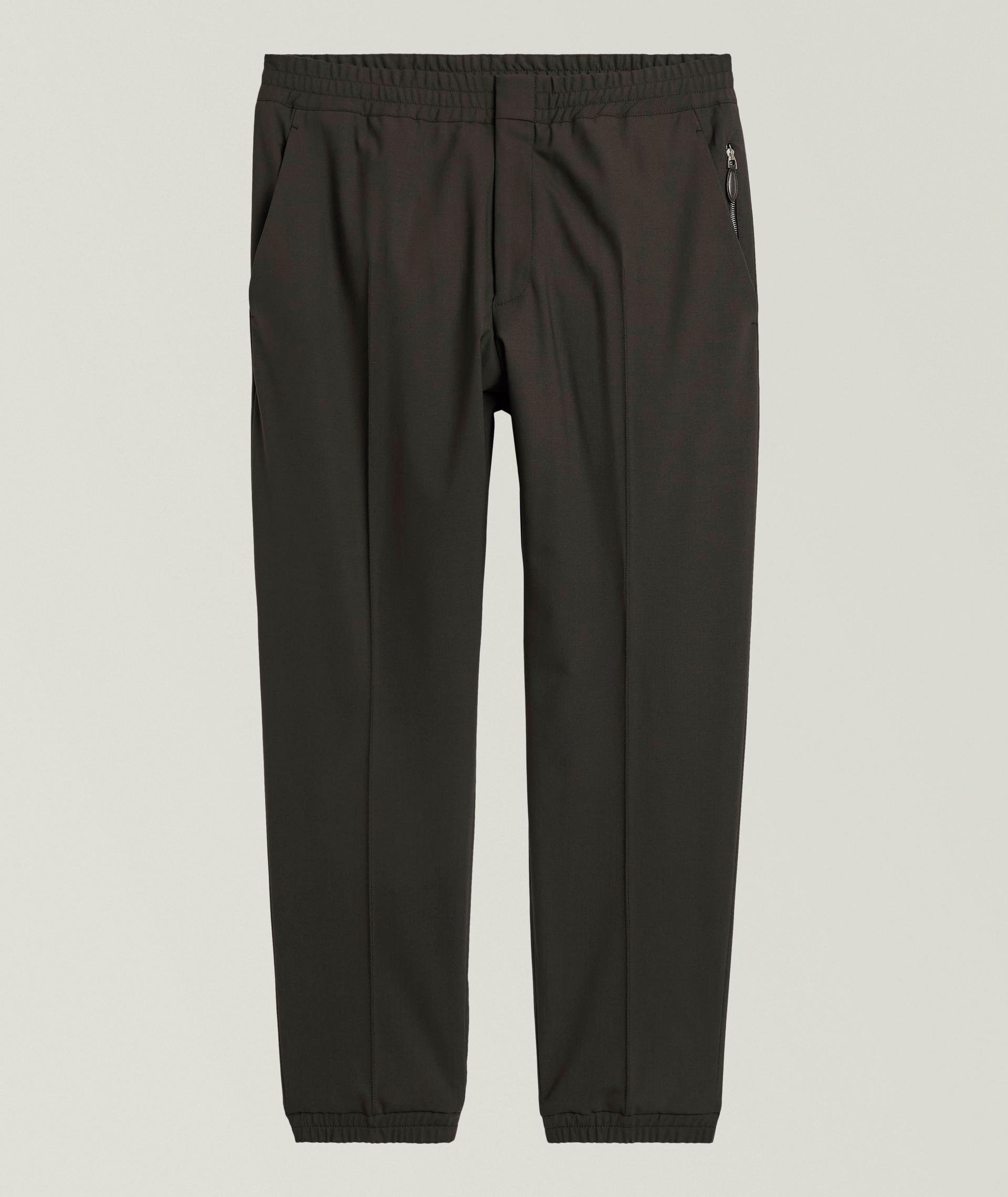 Stretch-Wool Joggers image 0