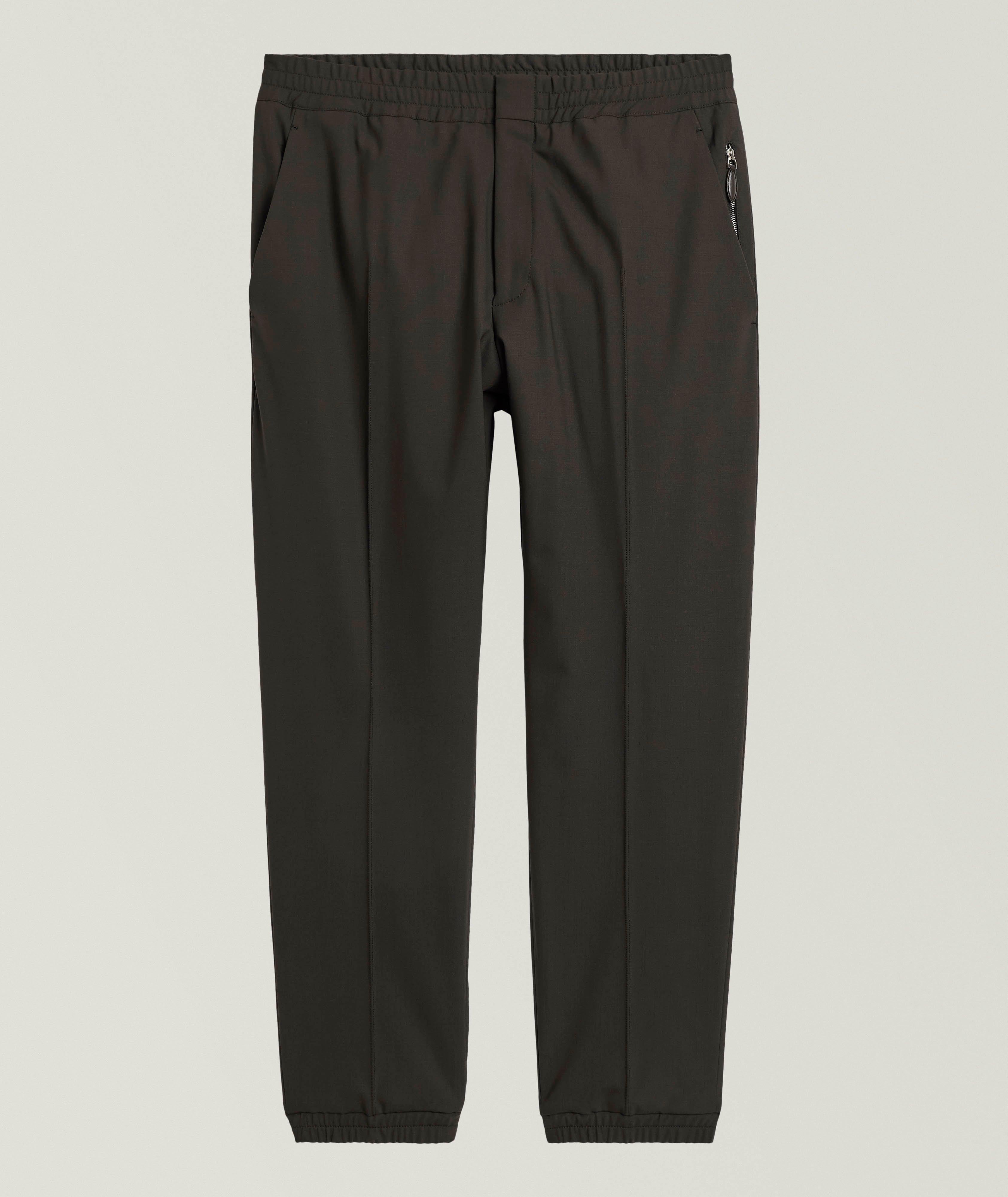 Stretch-Wool Joggers image 0
