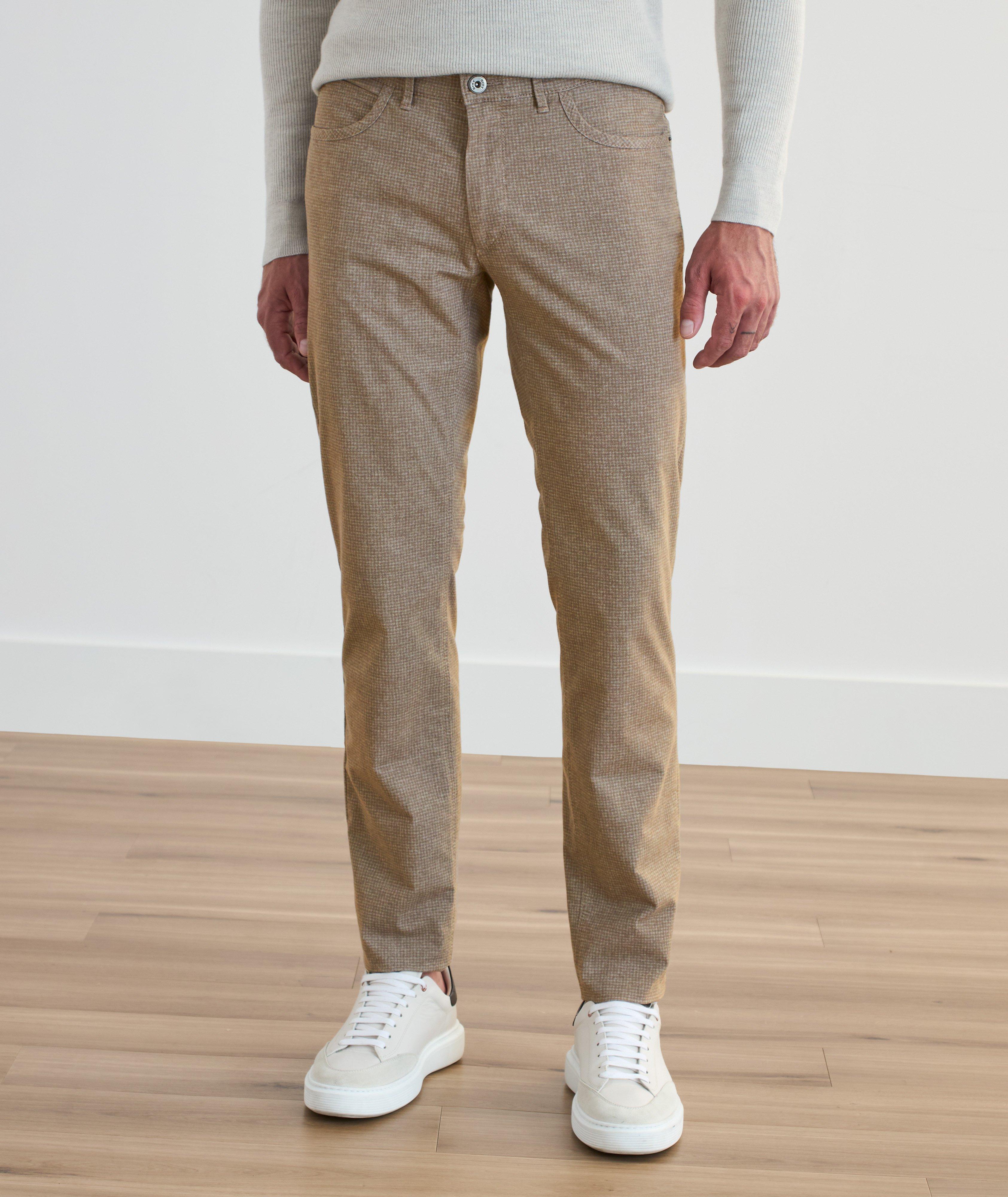 Chuck Houndstooth Cotton-Blend Pants image 2