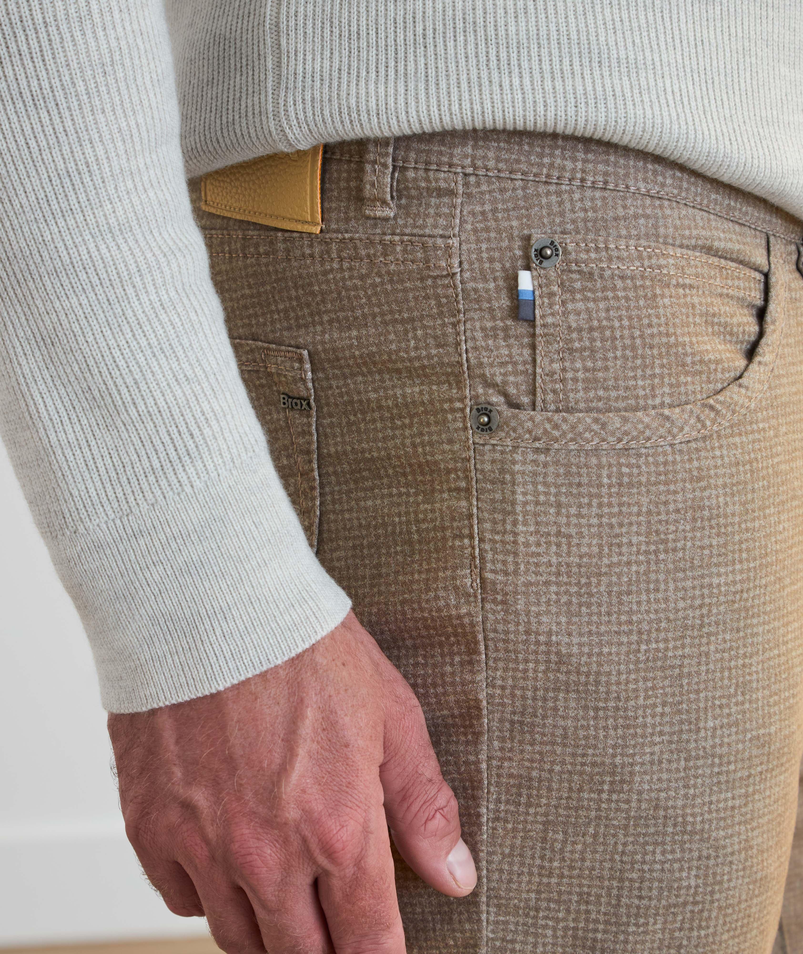 Chuck Houndstooth Cotton-Blend Pants image 4