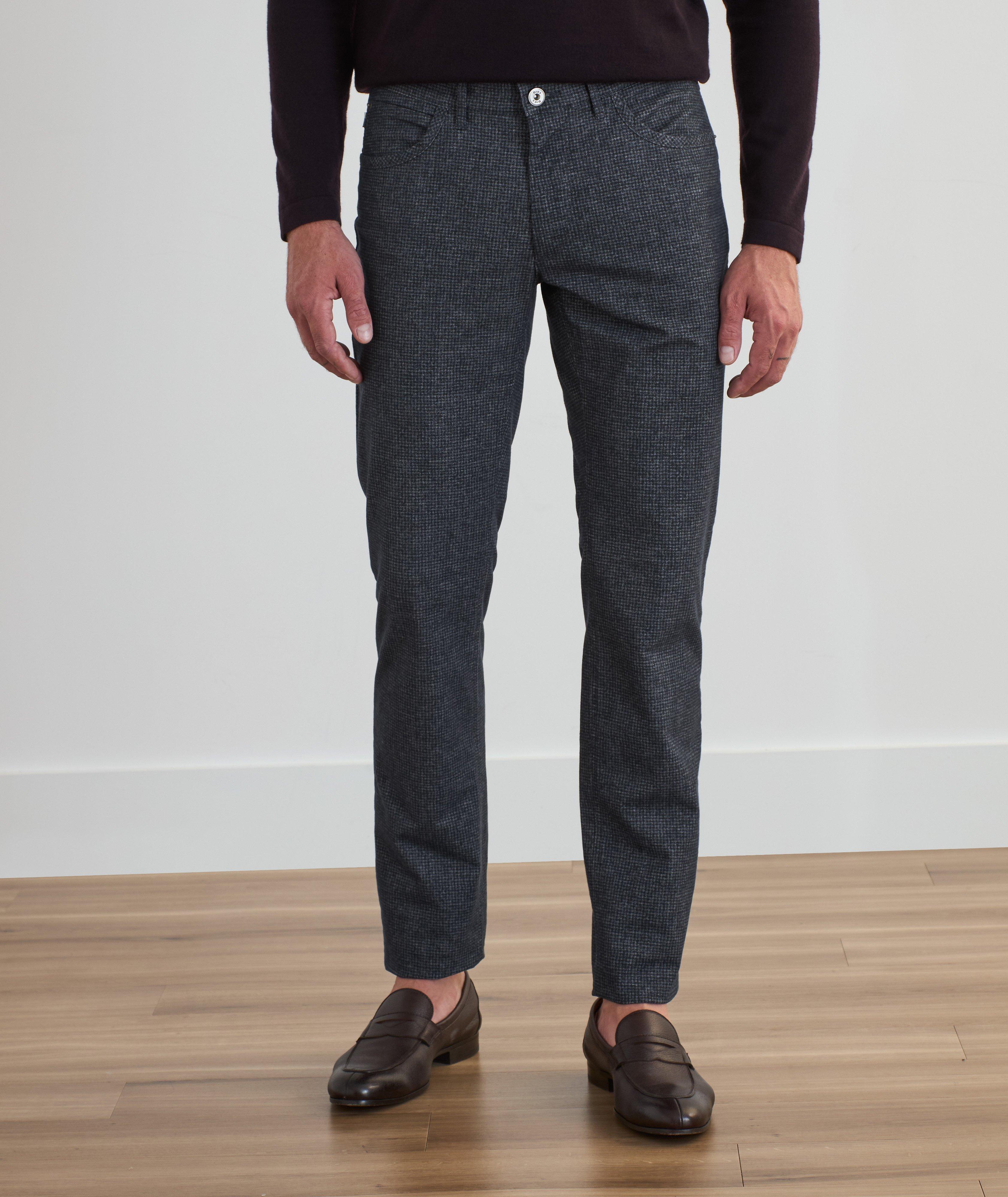 Chuck Houndstooth Cotton-Blend Pants image 2